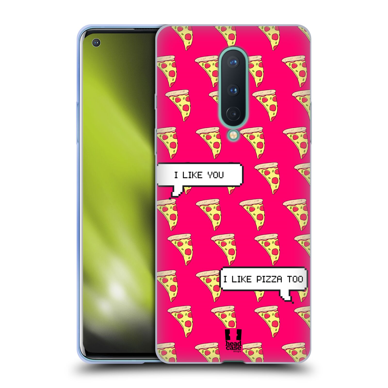 FUNDA DE GEL SUAVE HEAD CASE DESIGNS FOREVER PIZZA PARA TELÉFONOS GOOGLE ONEPLUS - Imagen 11 de 14