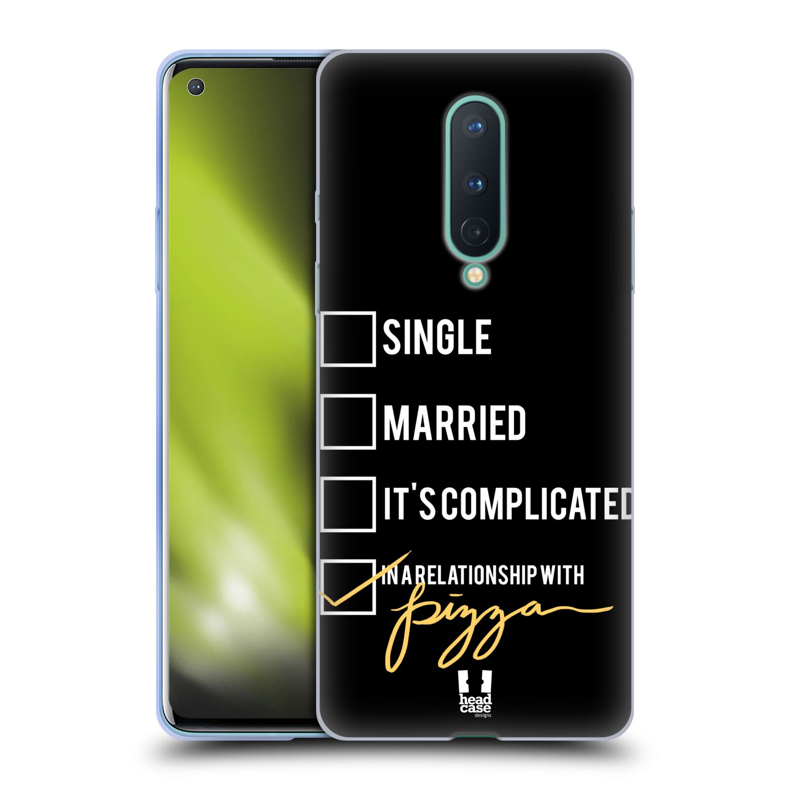 FUNDA DE GEL SUAVE HEAD CASE DESIGNS FOREVER PIZZA PARA TELÉFONOS GOOGLE ONEPLUS - Imagen 14 de 14
