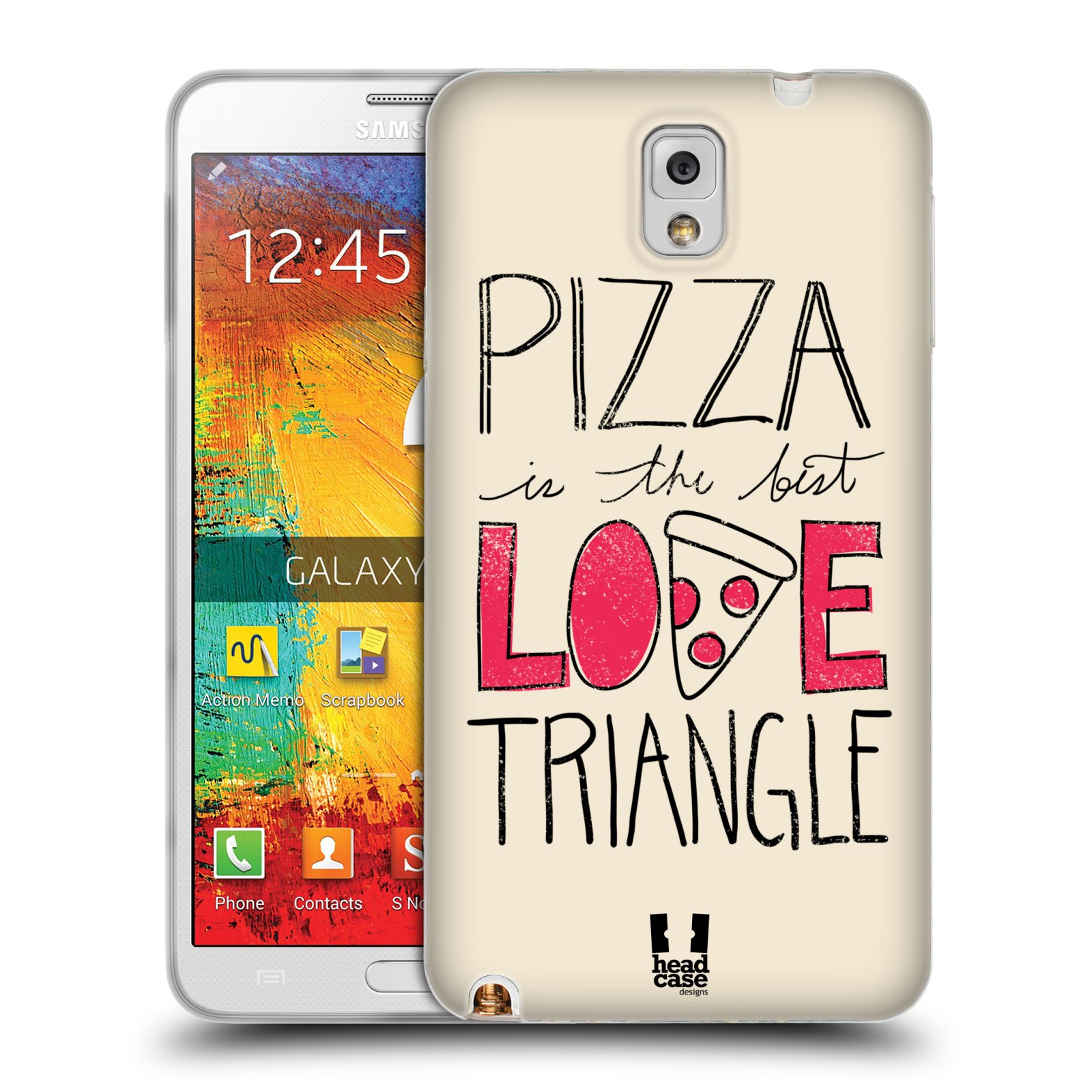 FUNDA HEAD CASE DESIGNS FOREVER PIZZA GEL SUAVE PARA TELÉFONOS SAMSUNG 2 - Imagen 13 de 14