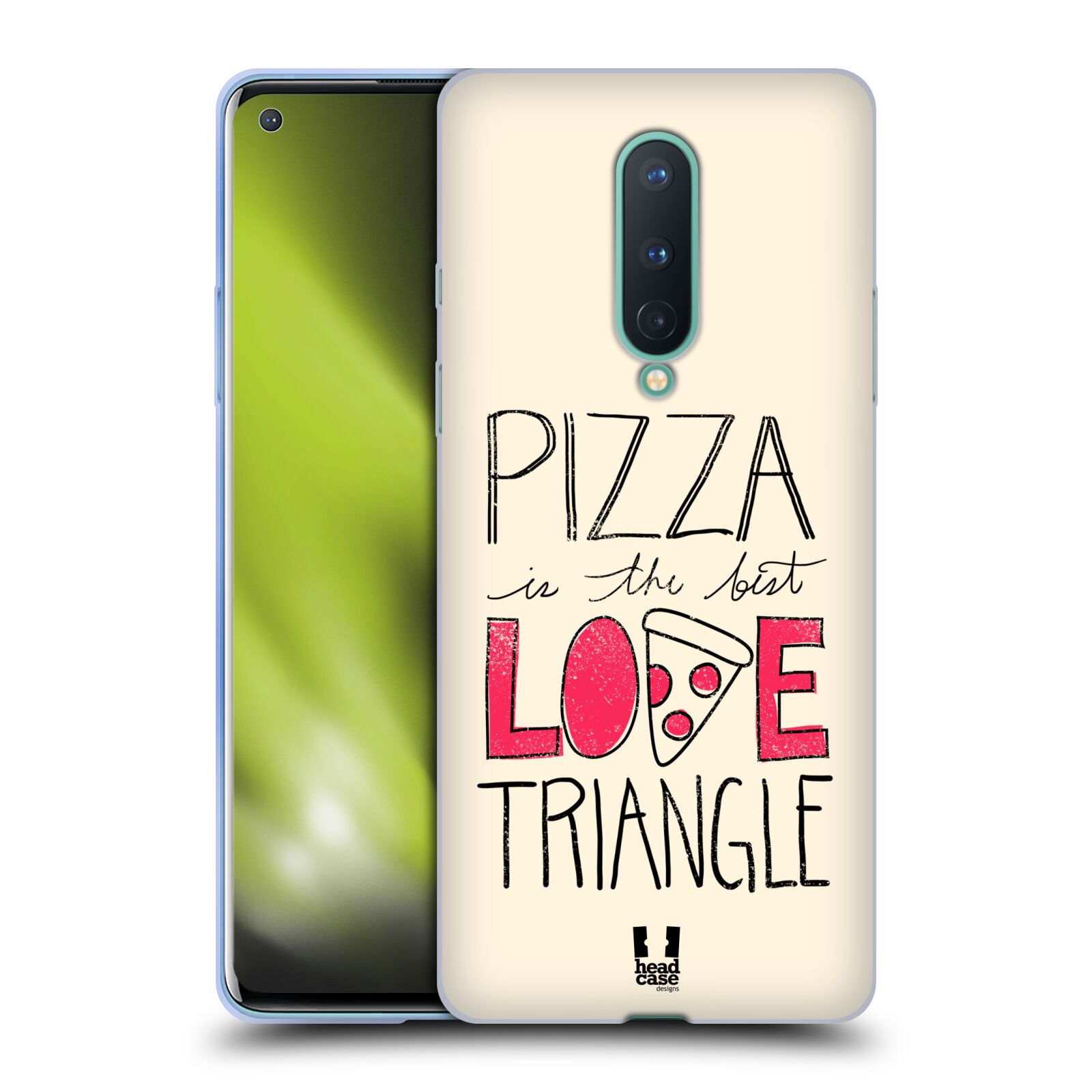 FUNDA DE GEL SUAVE HEAD CASE DESIGNS FOREVER PIZZA PARA TELÉFONOS GOOGLE ONEPLUS - Imagen 13 de 14