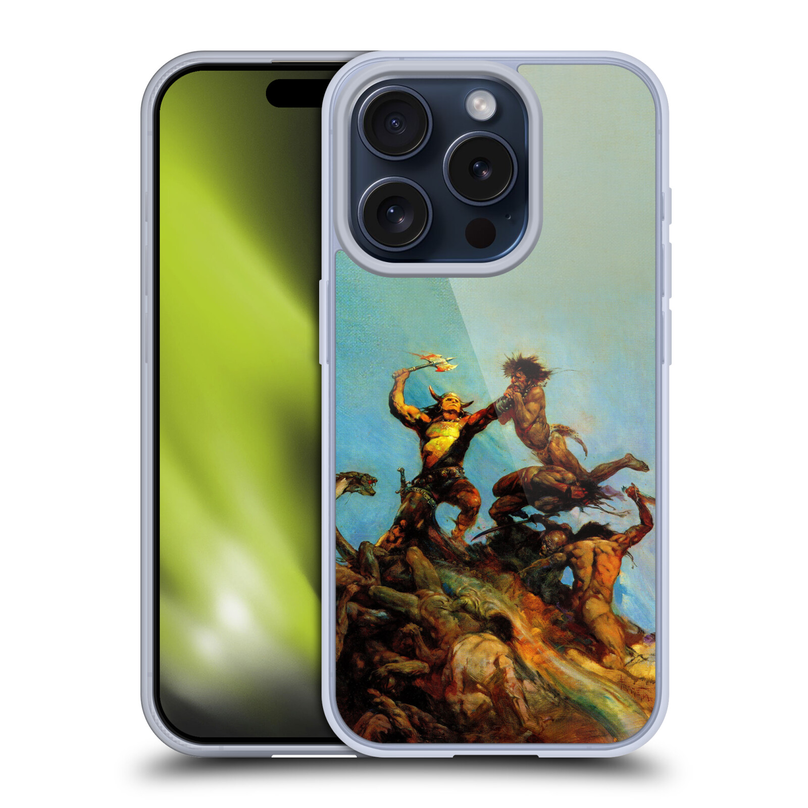 OFFICIAL FRANK FRAZETTA FANTASY SOFT GEL CASE FOR APPLE iPHONE PHONES - Picture 10 of 15