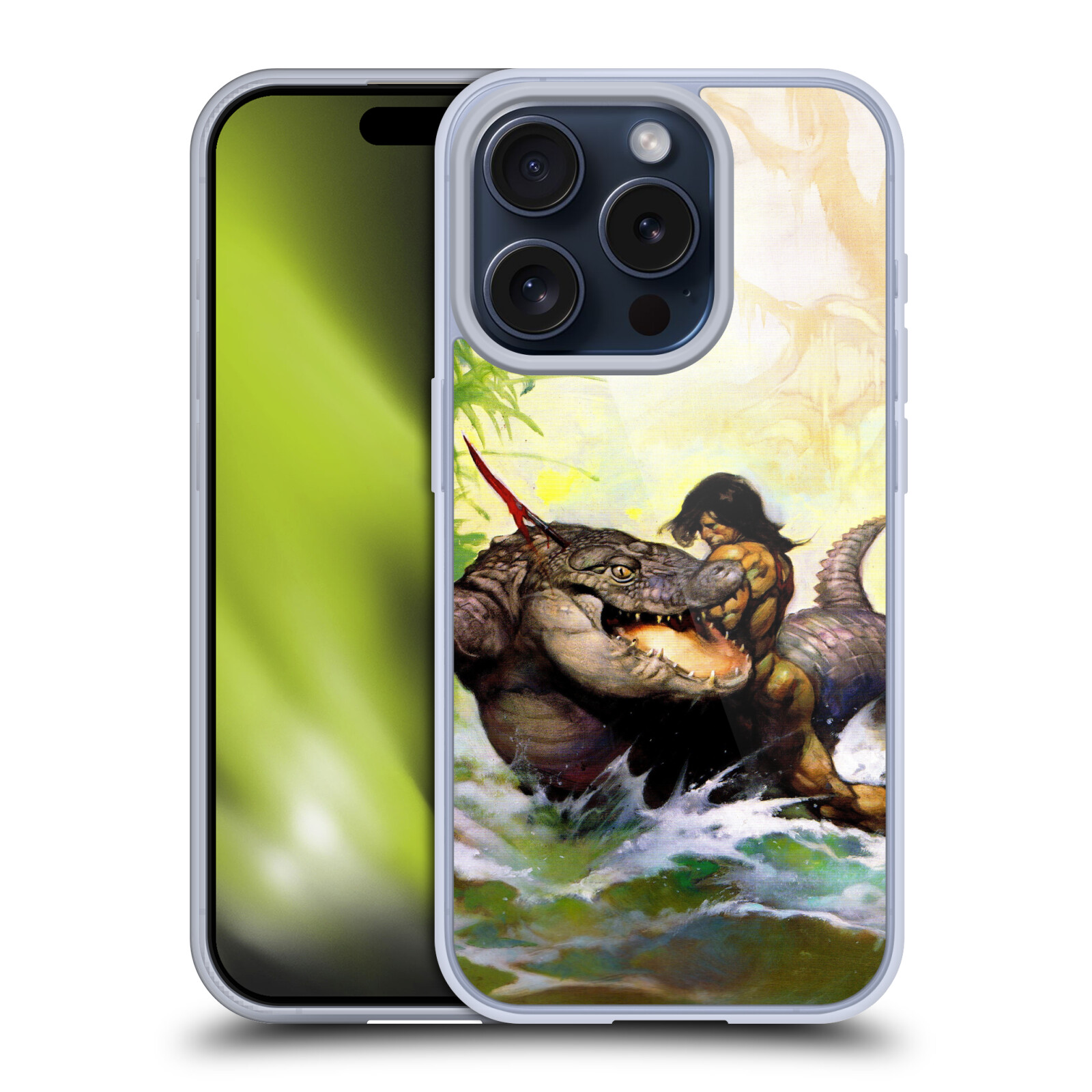 OFFICIAL FRANK FRAZETTA FANTASY SOFT GEL CASE FOR APPLE iPHONE PHONES - Picture 11 of 15