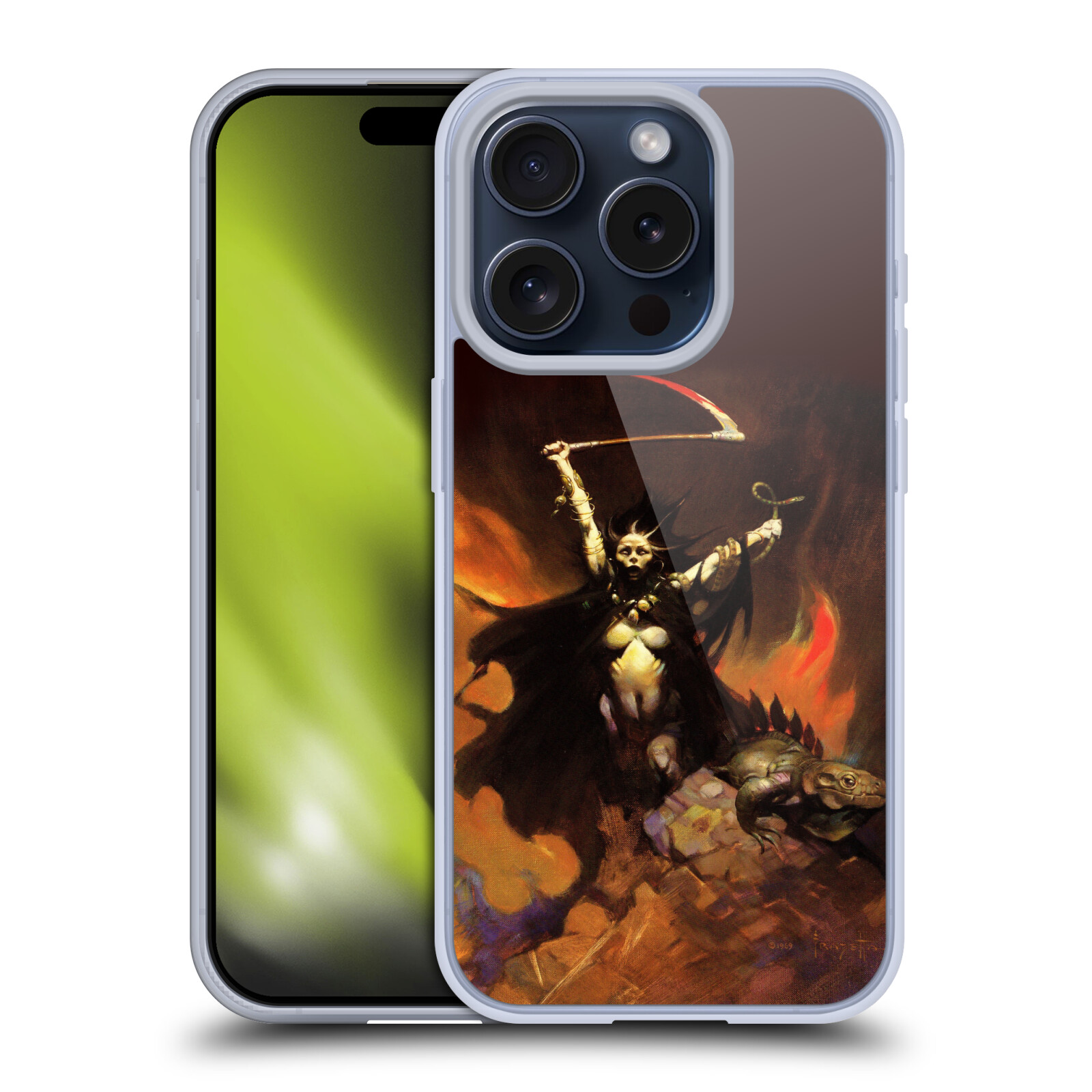OFFICIAL FRANK FRAZETTA FANTASY SOFT GEL CASE FOR APPLE iPHONE PHONES - Picture 15 of 15