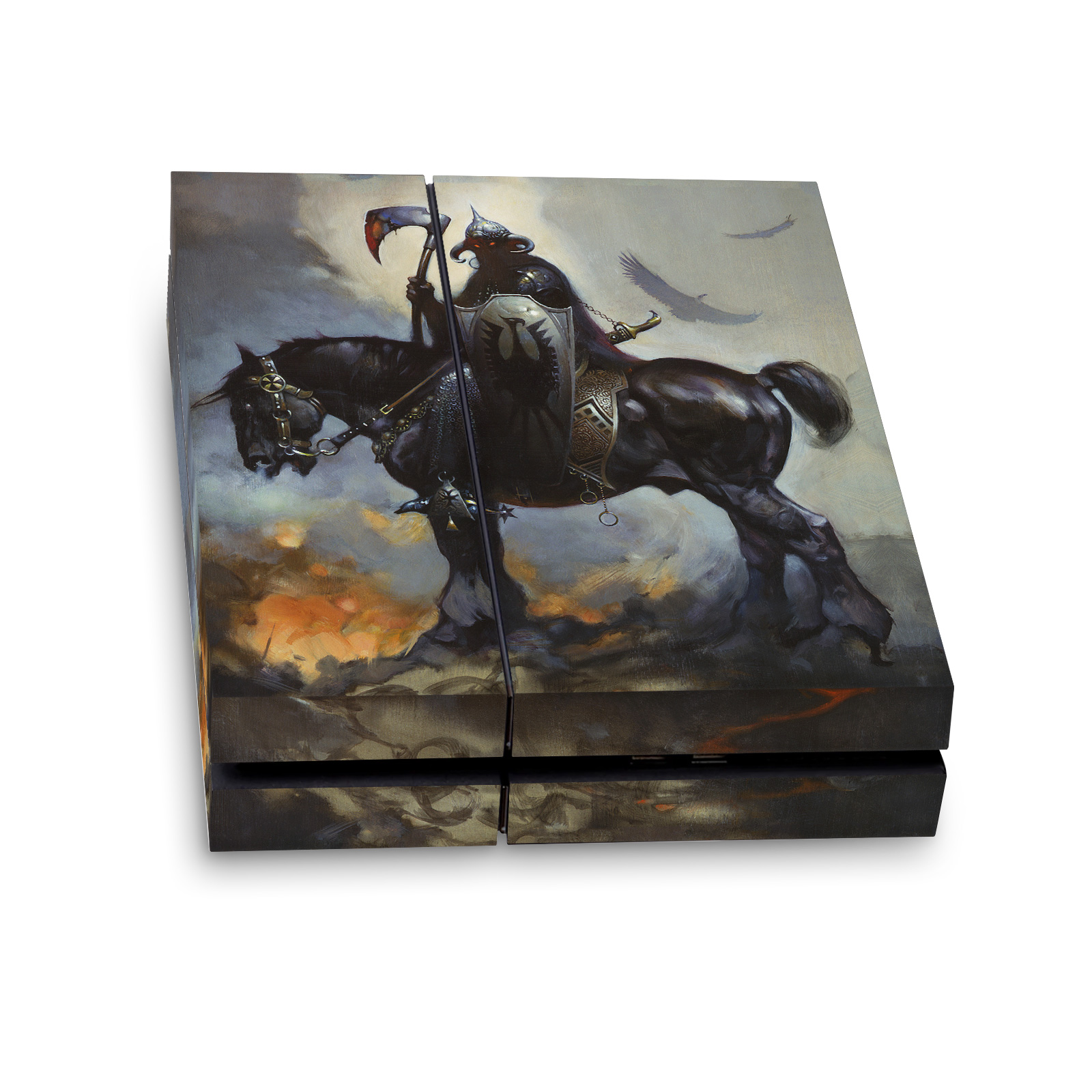 OFFICIAL FRANK FRAZETTA MEDIEVAL FANTASY ART VINYL SKIN FOR SONY PS4 CONSOLE