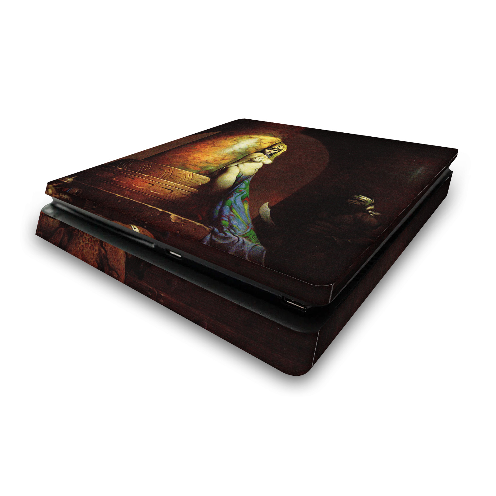 FRANK FRAZETTA MEDIEVAL FANTASY ART VINYL SKIN DECAL FOR SONY PS4 SLIM CONSOLE