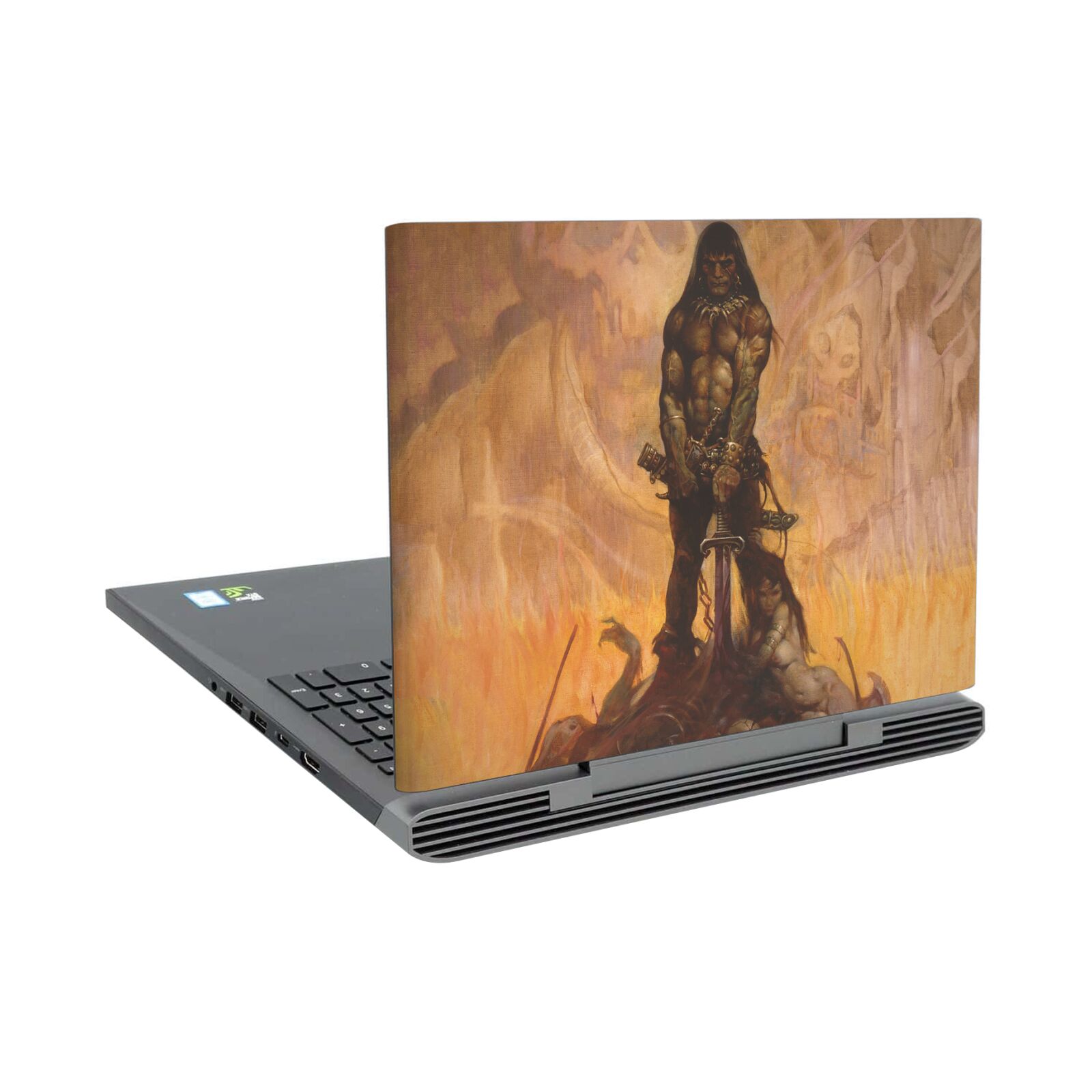 FRANK FRAZETTA MITTELALTERLICHE FANTASY KUNST VINYL SKIN FOR ASUS DELL HP XIAOMI - Bild 7 von 11