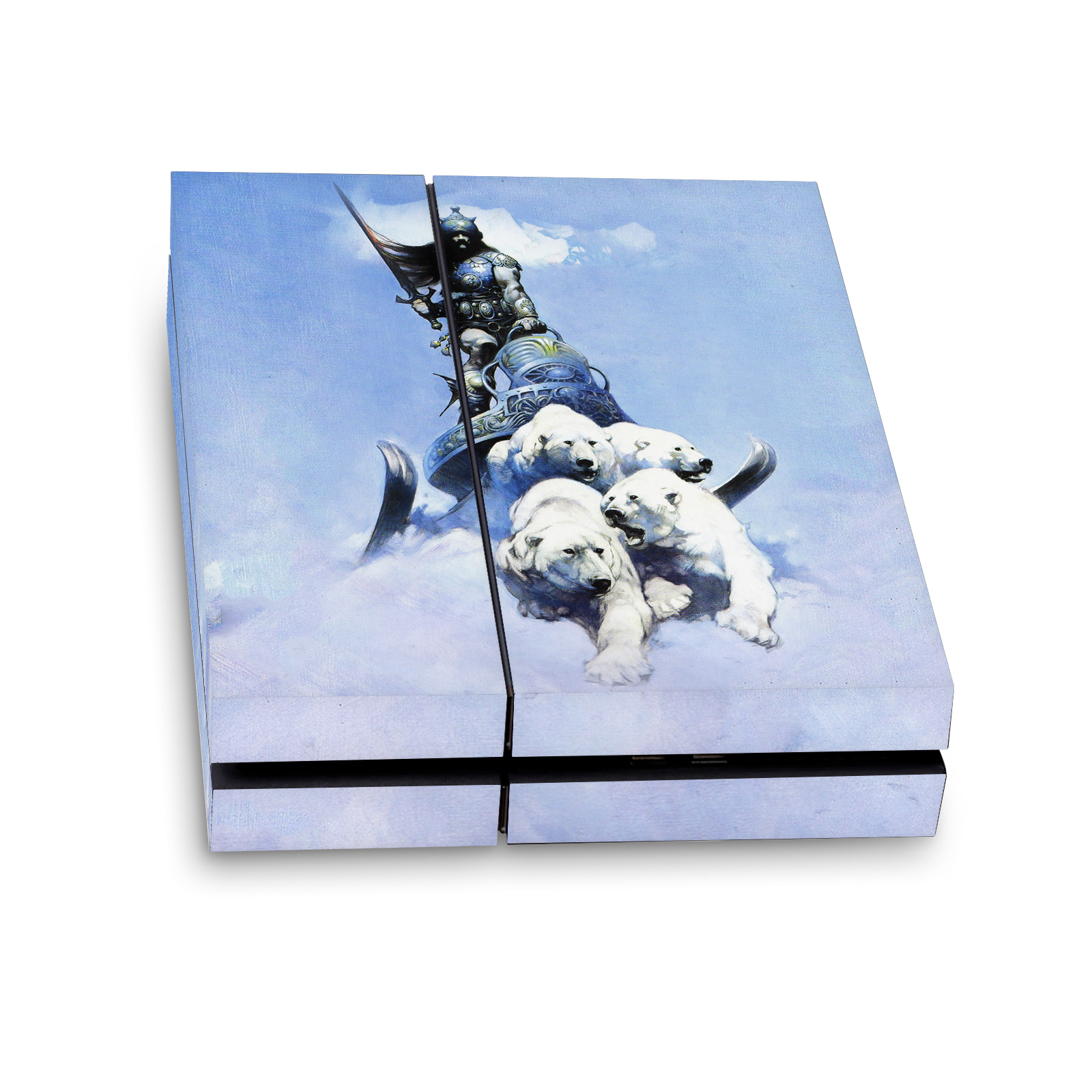 OFFICIAL FRANK FRAZETTA MEDIEVAL FANTASY ART VINYL SKIN FOR SONY PS4 CONSOLE