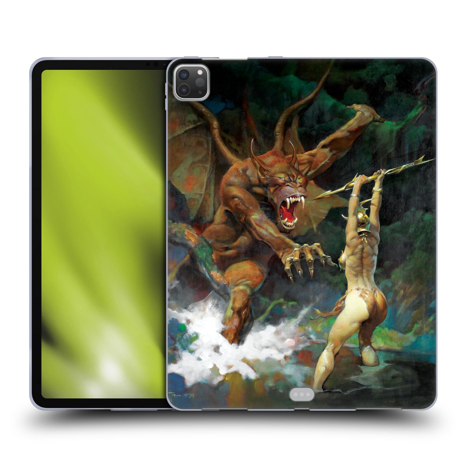 OFFICIAL FRANK FRAZETTA MEDIEVAL FANTASY SOFT GEL CASE FOR APPLE SAMSUNG KINDLE - Picture 11 of 16