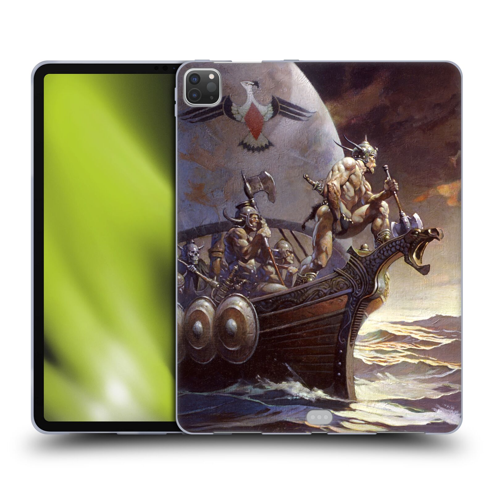 OFFICIAL FRANK FRAZETTA MEDIEVAL FANTASY SOFT GEL CASE FOR APPLE SAMSUNG KINDLE - Picture 13 of 16