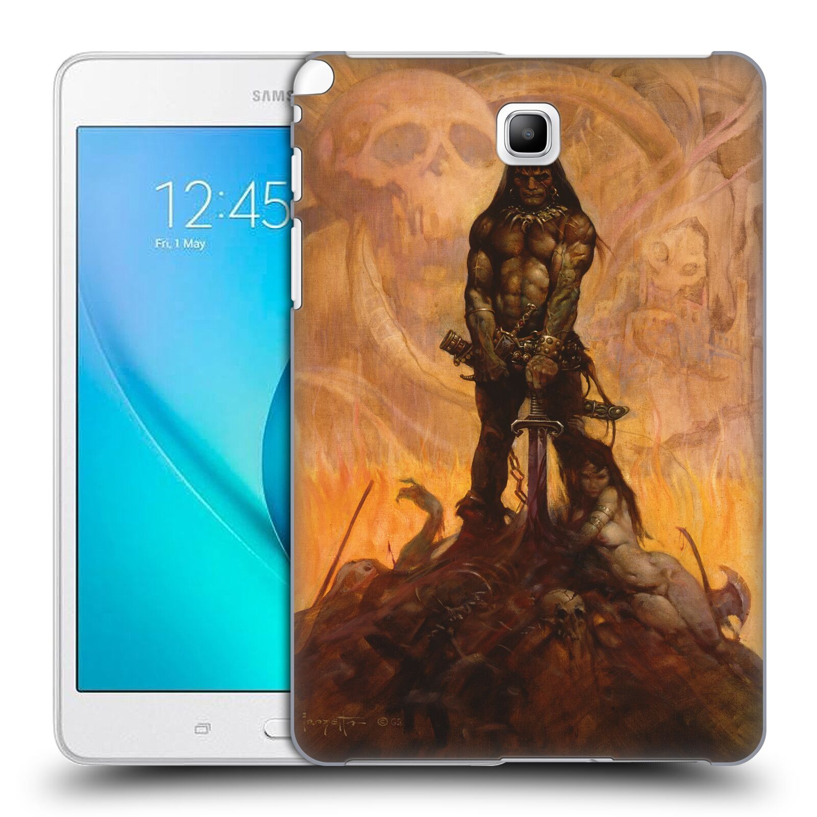 OFFICIAL FRANK FRAZETTA MEDIEVAL FANTASY HARD BACK CASE FOR SAMSUNG TABLETS 1 - Picture 14 of 16