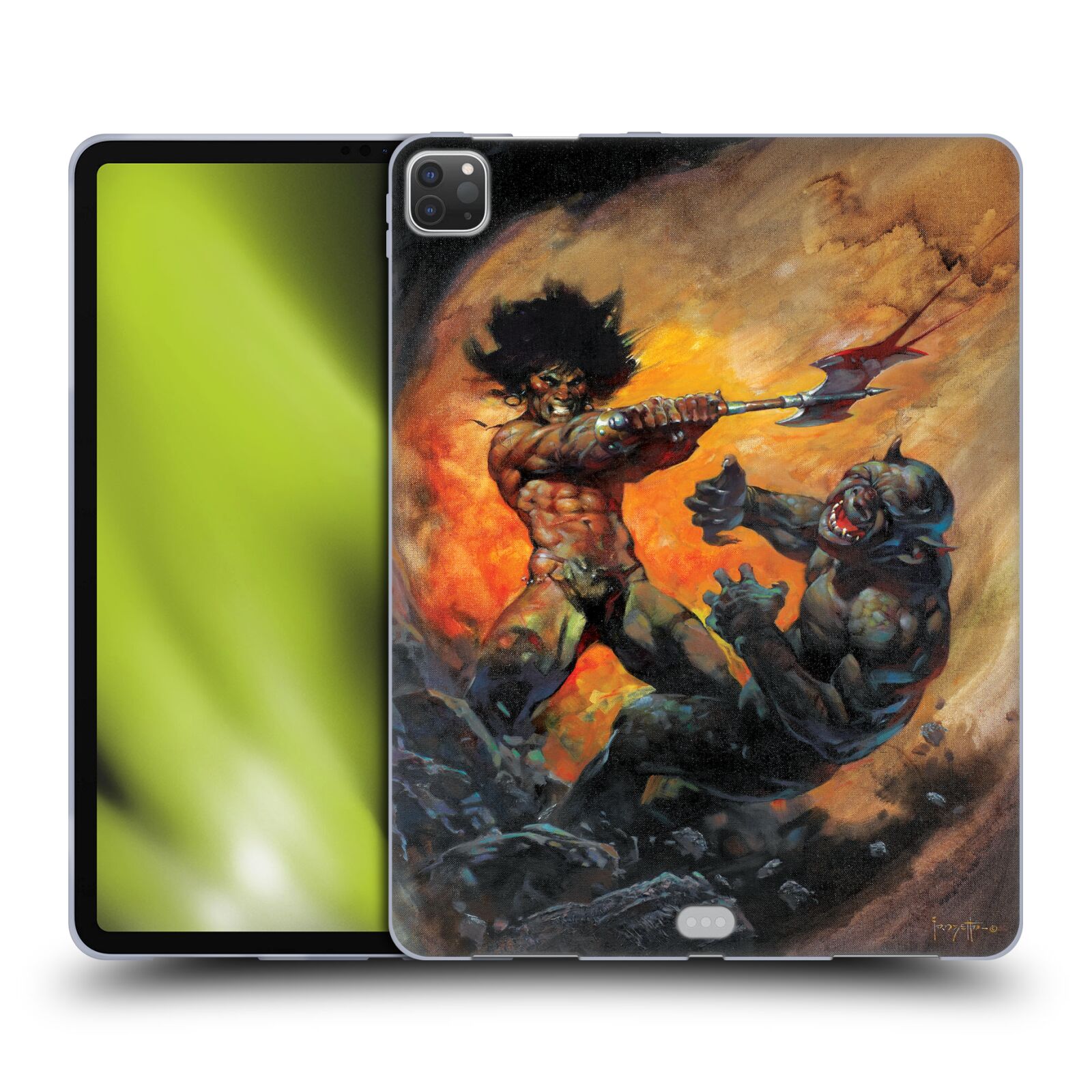 OFFICIAL FRANK FRAZETTA MEDIEVAL FANTASY SOFT GEL CASE FOR APPLE SAMSUNG KINDLE - Picture 15 of 16