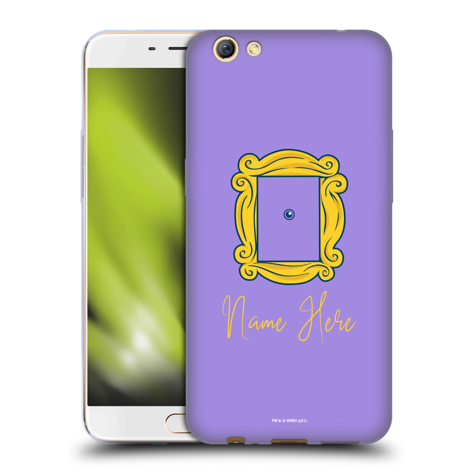 CUSTOM CUSTOMIZED PERSONALIZED FRIENDS TV SHOW ART SOFT GEL CASE FOR OPPO PHONES