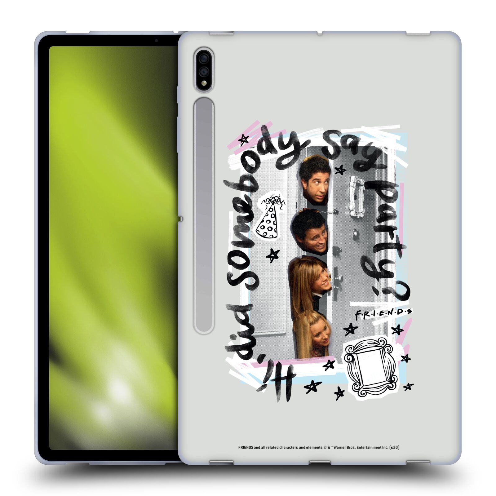 OFFICIAL FRIENDS TV SHOW DOODLE ART SOFT GEL CASE FOR SAMSUNG TABLETS 1 - Picture 11 of 12