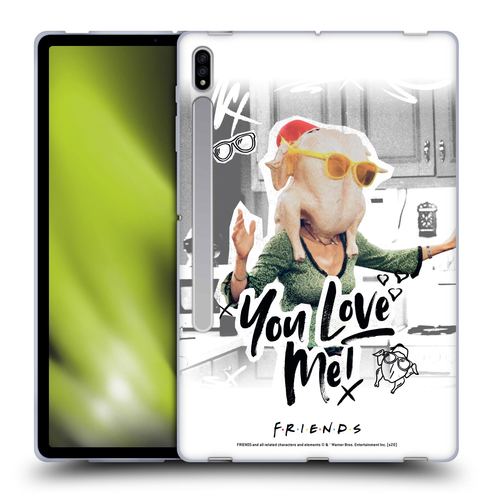 OFFICIAL FRIENDS TV SHOW DOODLE ART SOFT GEL CASE FOR SAMSUNG TABLETS 1 - Picture 12 of 12