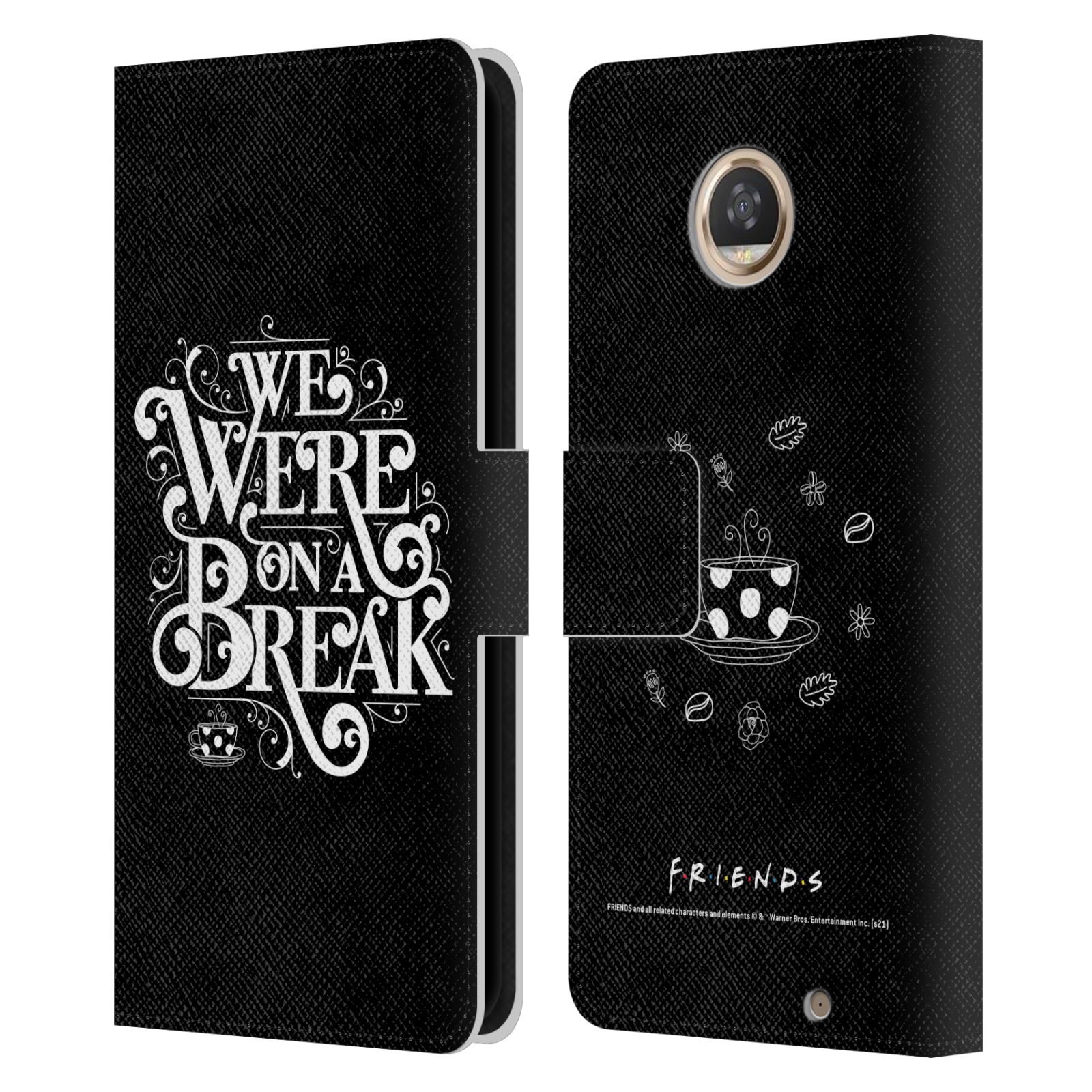OFFICIAL FRIENDS TV SHOW KEY ART LEATHER BOOK WALLET CASE FOR MOTOROLA PHONES
