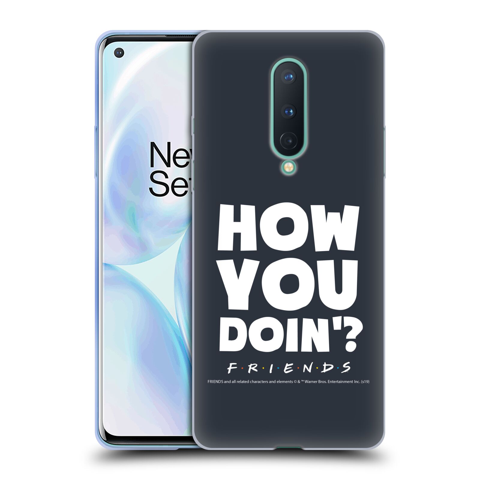 CUSTODIA GEL MORBIDA CITAZIONI TV FRIENDS UFFICIALI PER TELEFONI GOOGLE ONEPLUS - Foto 9 di 11