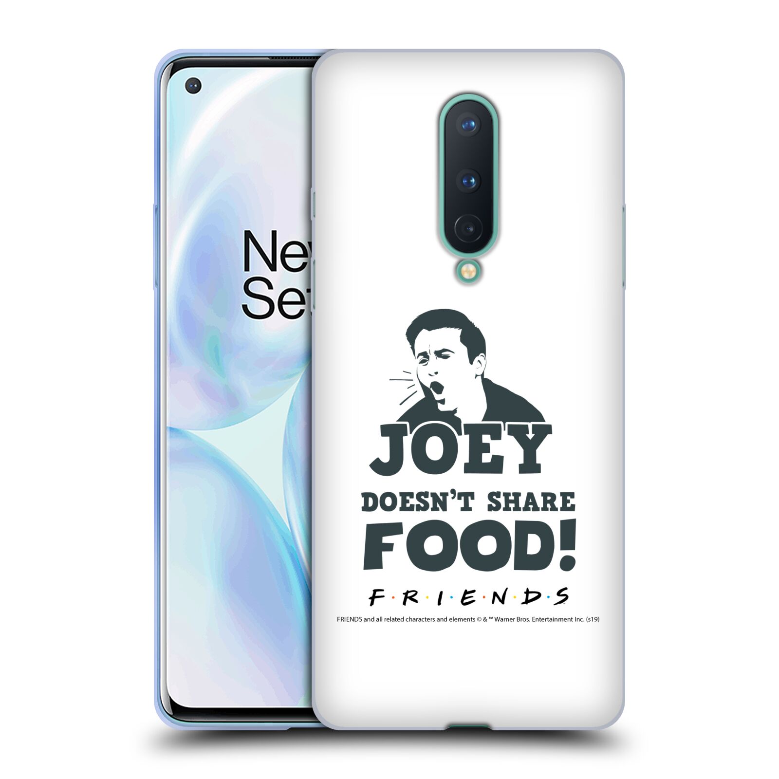 CUSTODIA GEL MORBIDA CITAZIONI TV FRIENDS UFFICIALI PER TELEFONI GOOGLE ONEPLUS - Foto 10 di 11