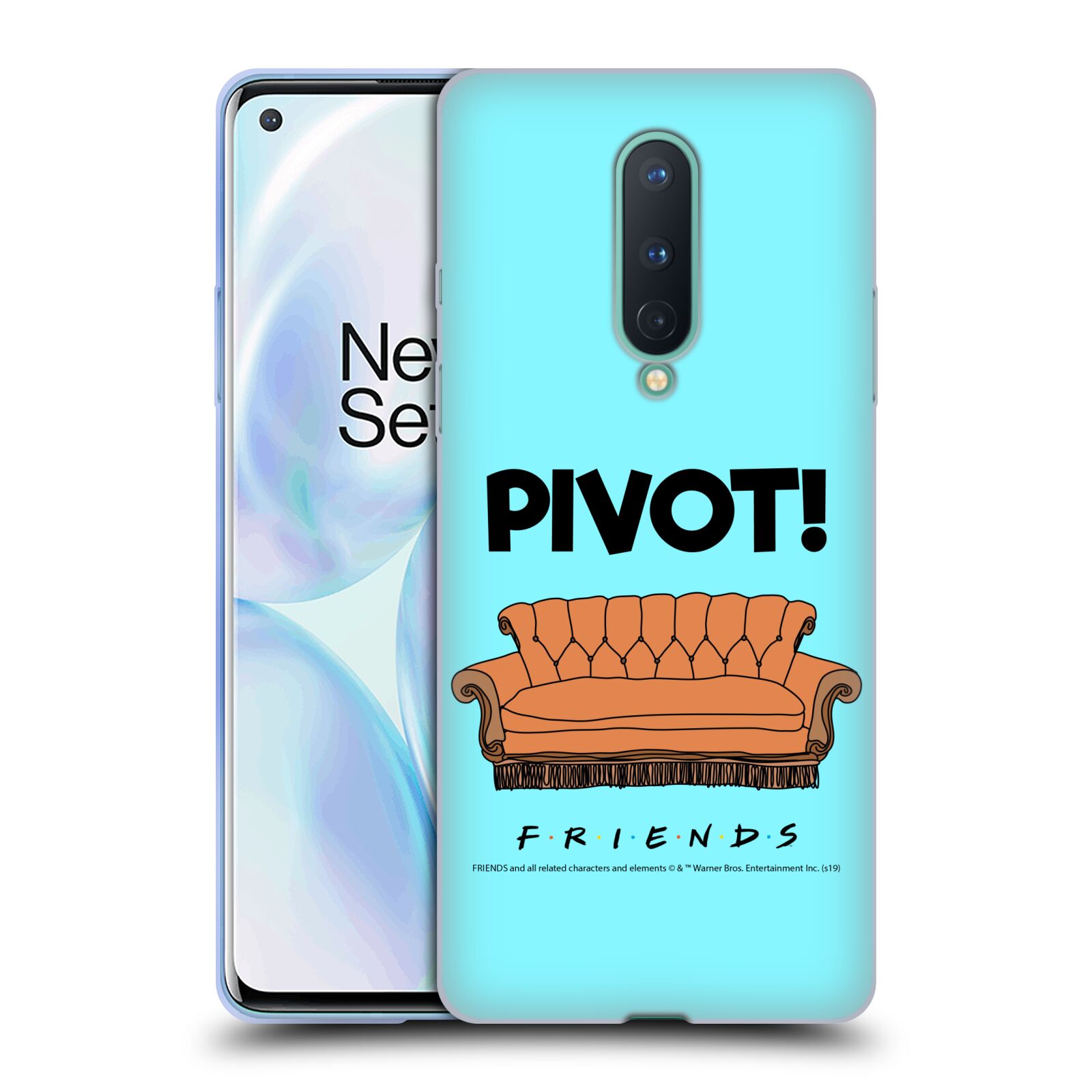 CUSTODIA GEL MORBIDA CITAZIONI TV FRIENDS UFFICIALI PER TELEFONI GOOGLE ONEPLUS - Foto 11 di 11