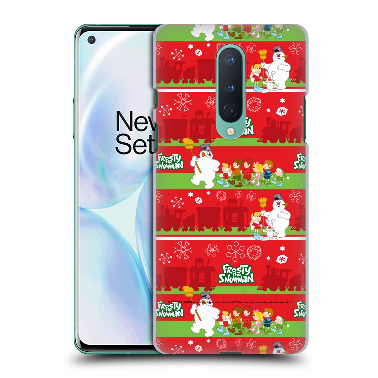 OFFICIAL FROSTY THE SNOWMAN MOVIE PATTERNS HARD BACK CASE FOR OPPO PHONES - Picture 8 of 12