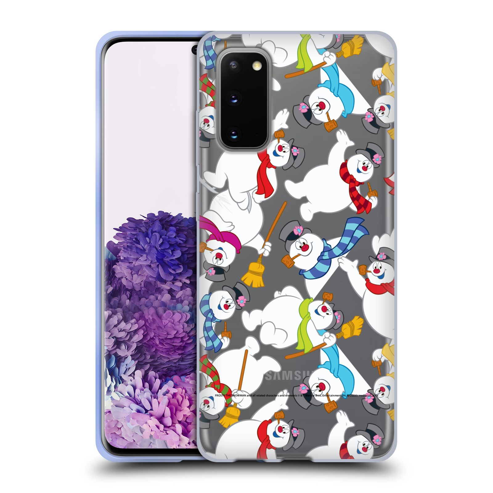 OFFICIAL FROSTY THE SNOWMAN MOVIE PATTERNS SOFT GEL CASE FOR SAMSUNG PHONES 1 - 第 10/12 張圖片