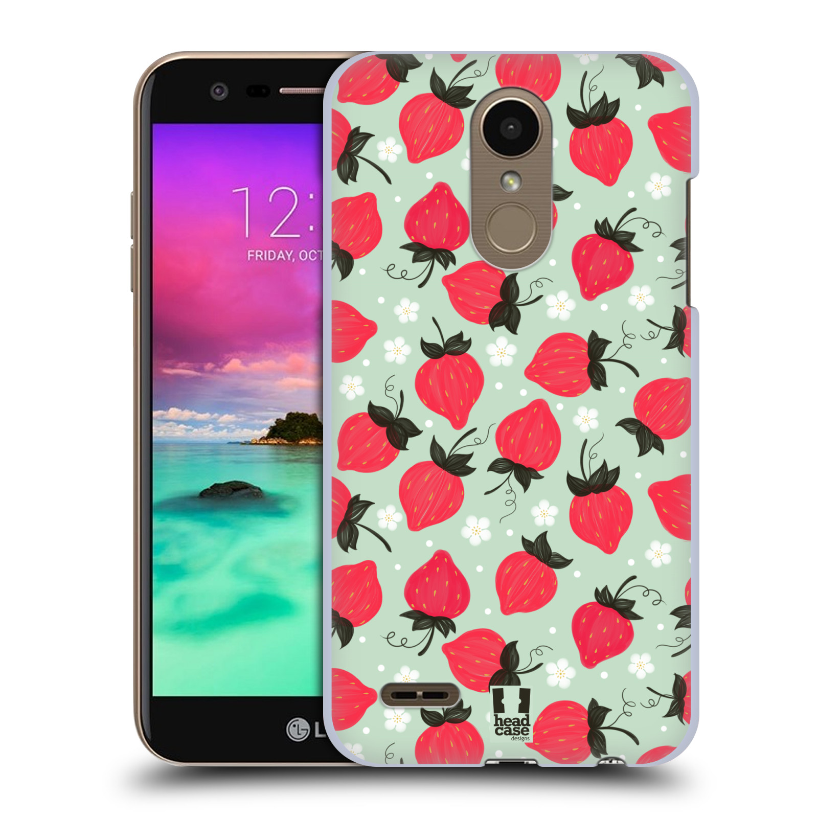 HEAD CASE DESIGNS FRUIT PRINTS HARD BACK CASE FOR LG PHONES 1 - Picture 16 of 17