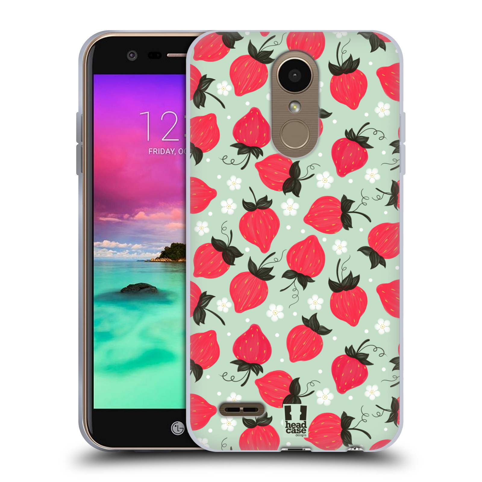 HEAD CASE DESIGNS FRUIT PRINTS SOFT GEL CASE & WALLPAPER FOR LG PHONES 2 - Picture 17 of 18