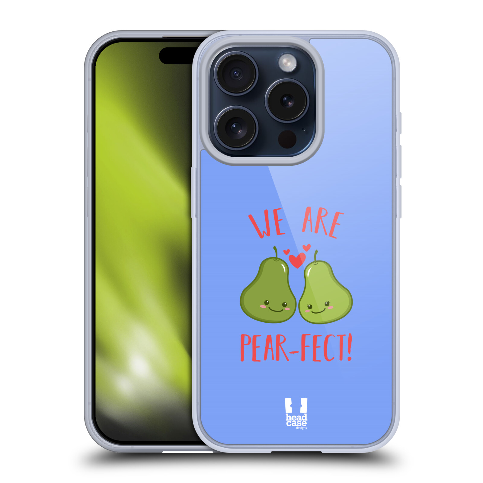 HEAD CASE DESIGNS LOVELY FRUIT PUNS SOFT GEL CASE FOR APPLE iPHONE PHONES - Picture 11 of 13