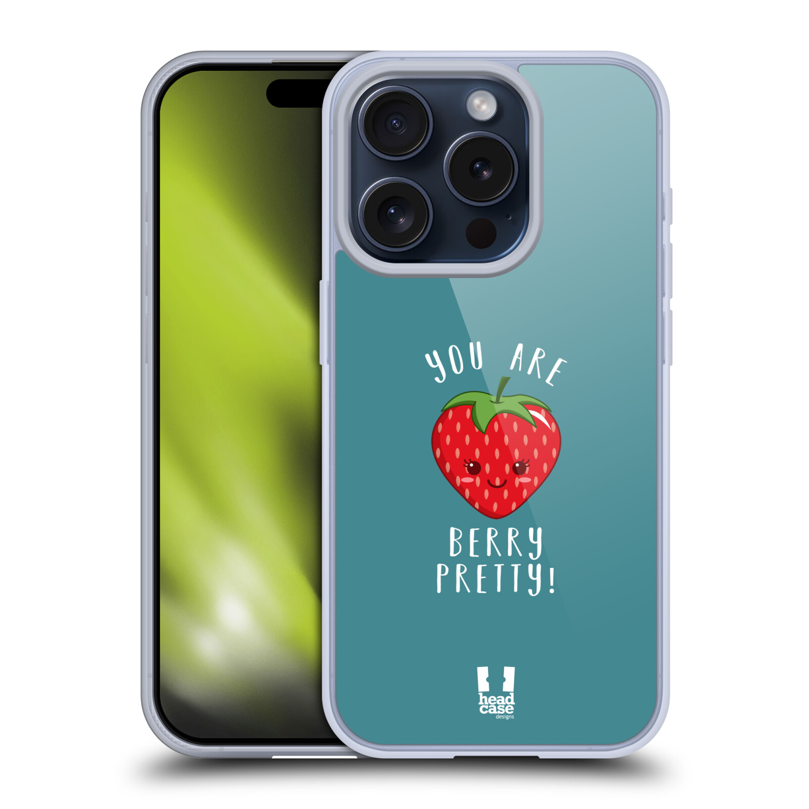 HEAD CASE DESIGNS LOVELY FRUIT PUNS SOFT GEL CASE FOR APPLE iPHONE PHONES - Picture 12 of 13
