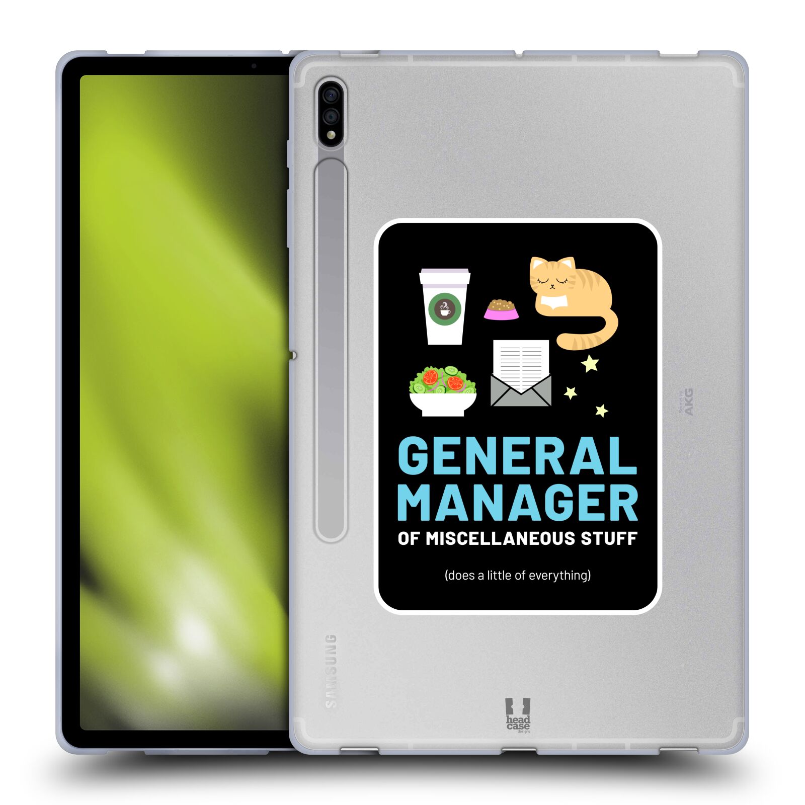 HEAD CASE DESIGNS FUNNY JOB TITLES SOFT GEL CASE FOR SAMSUNG TABLETS 1 - 第 9/11 張圖片