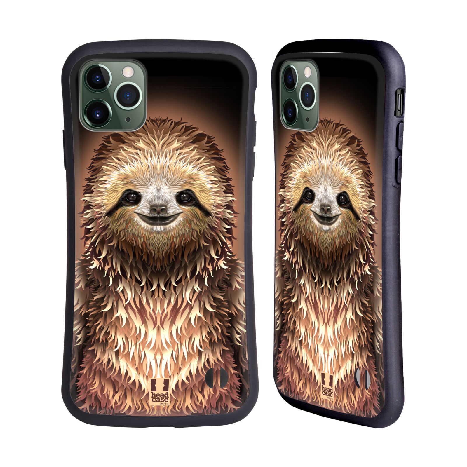 HEAD CASE FURRY ANIMALS HYBRID CASE FOR APPLE iPHONES PHONES - Picture 9 of 10