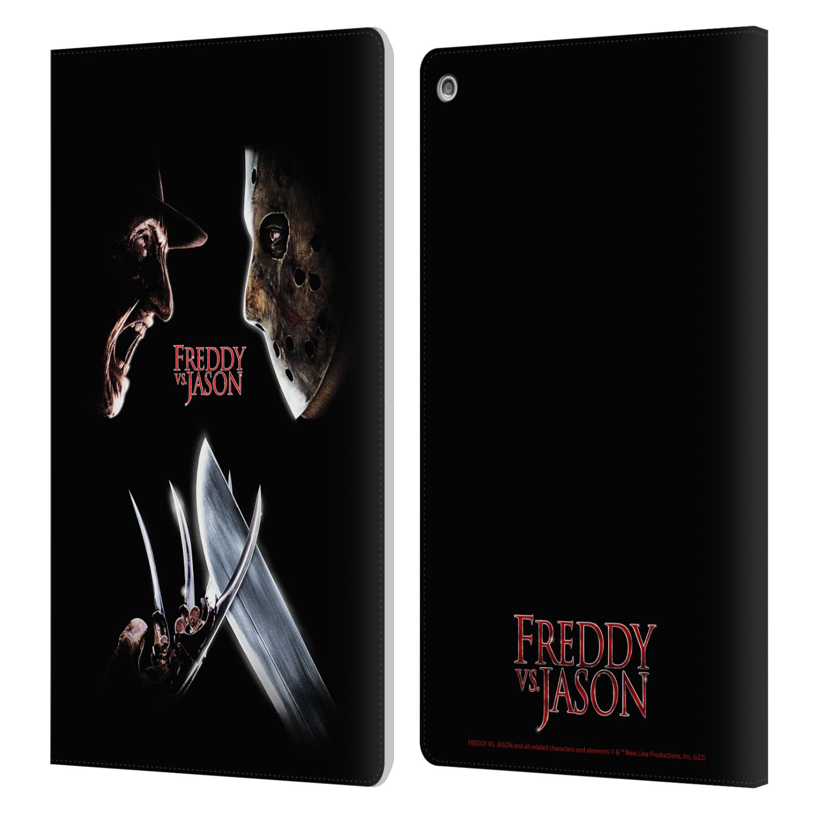 OFFICIAL FREDDY VS. JASON GRAPHICS LEATHER BOOK WALLET CASE FOR AMAZON FIRE - Picture 8 of 9