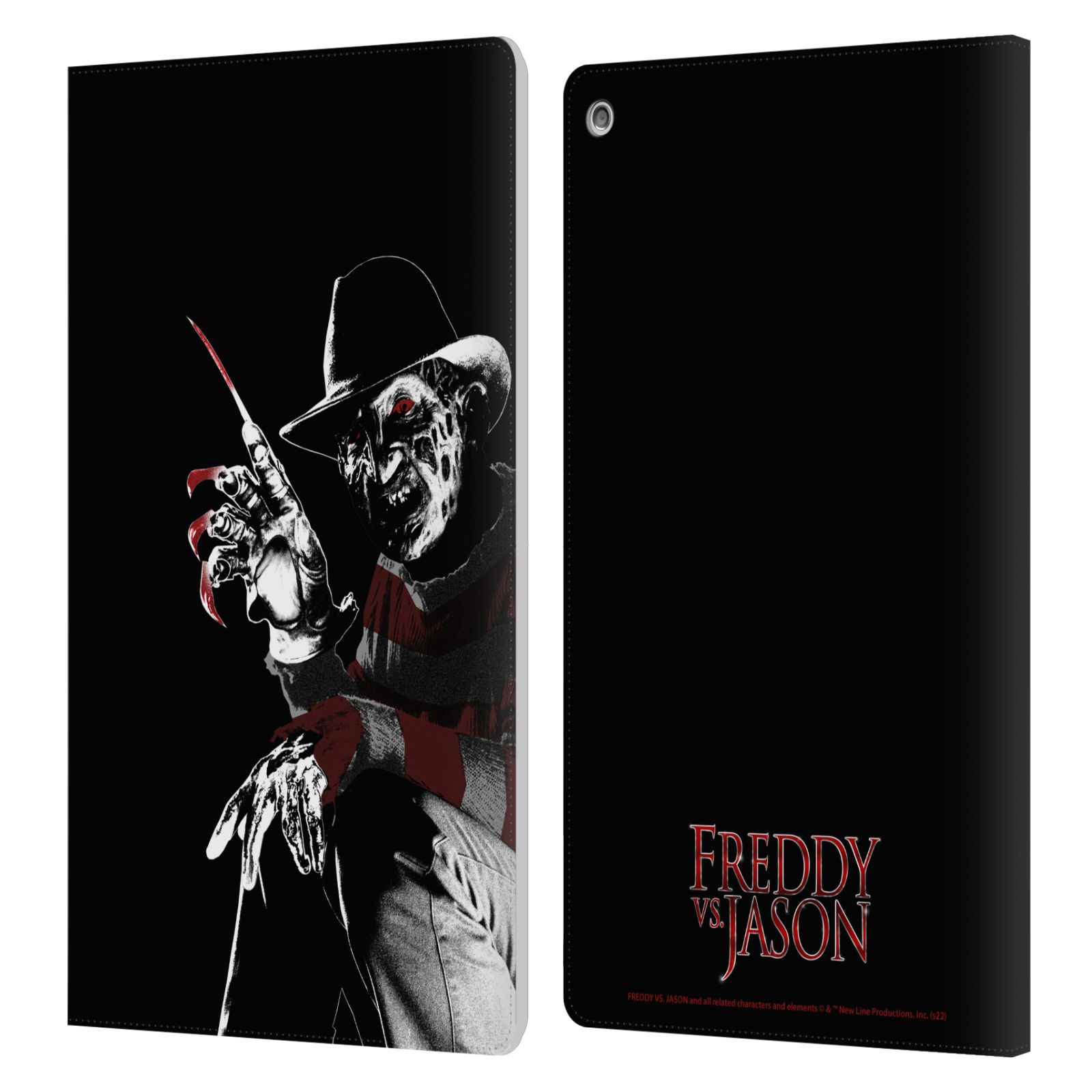OFFICIAL FREDDY VS. JASON GRAPHICS LEATHER BOOK WALLET CASE FOR AMAZON FIRE - Picture 7 of 9