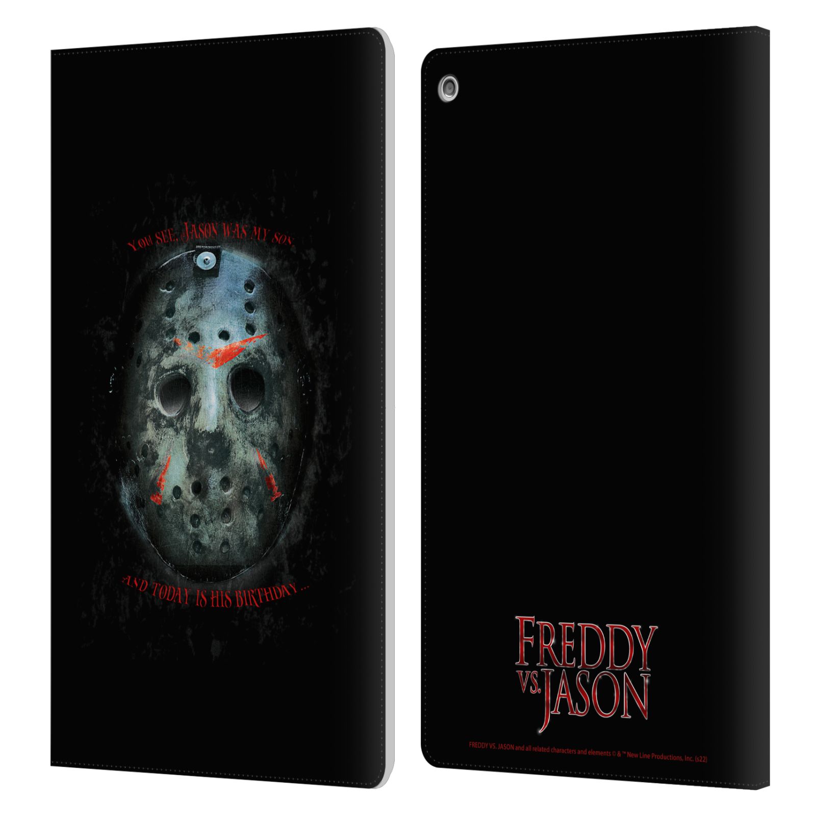 OFFICIAL FREDDY VS. JASON GRAPHICS LEATHER BOOK WALLET CASE FOR AMAZON FIRE - Picture 9 of 9