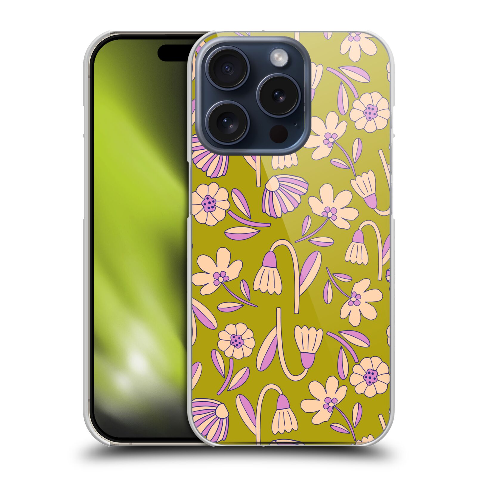 OFFICIAL GABRIELA THOMEU FLORAL HARD BACK CASE FOR APPLE iPHONE PHONES