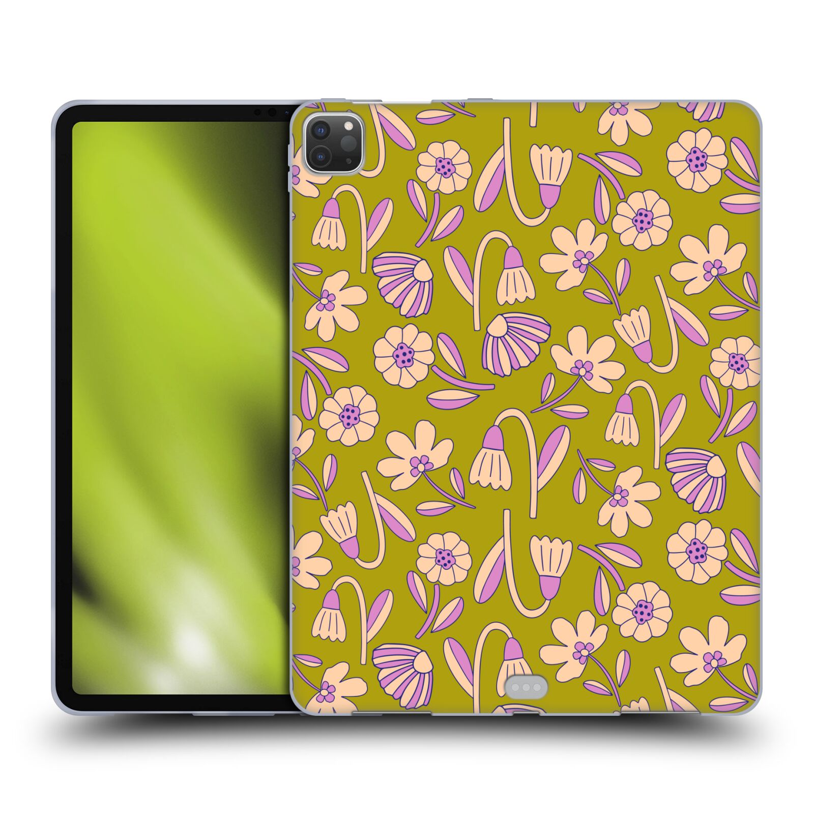 OFFICIAL GABRIELA THOMEU FLORAL SOFT GEL CASE FOR APPLE SAMSUNG KINDLE