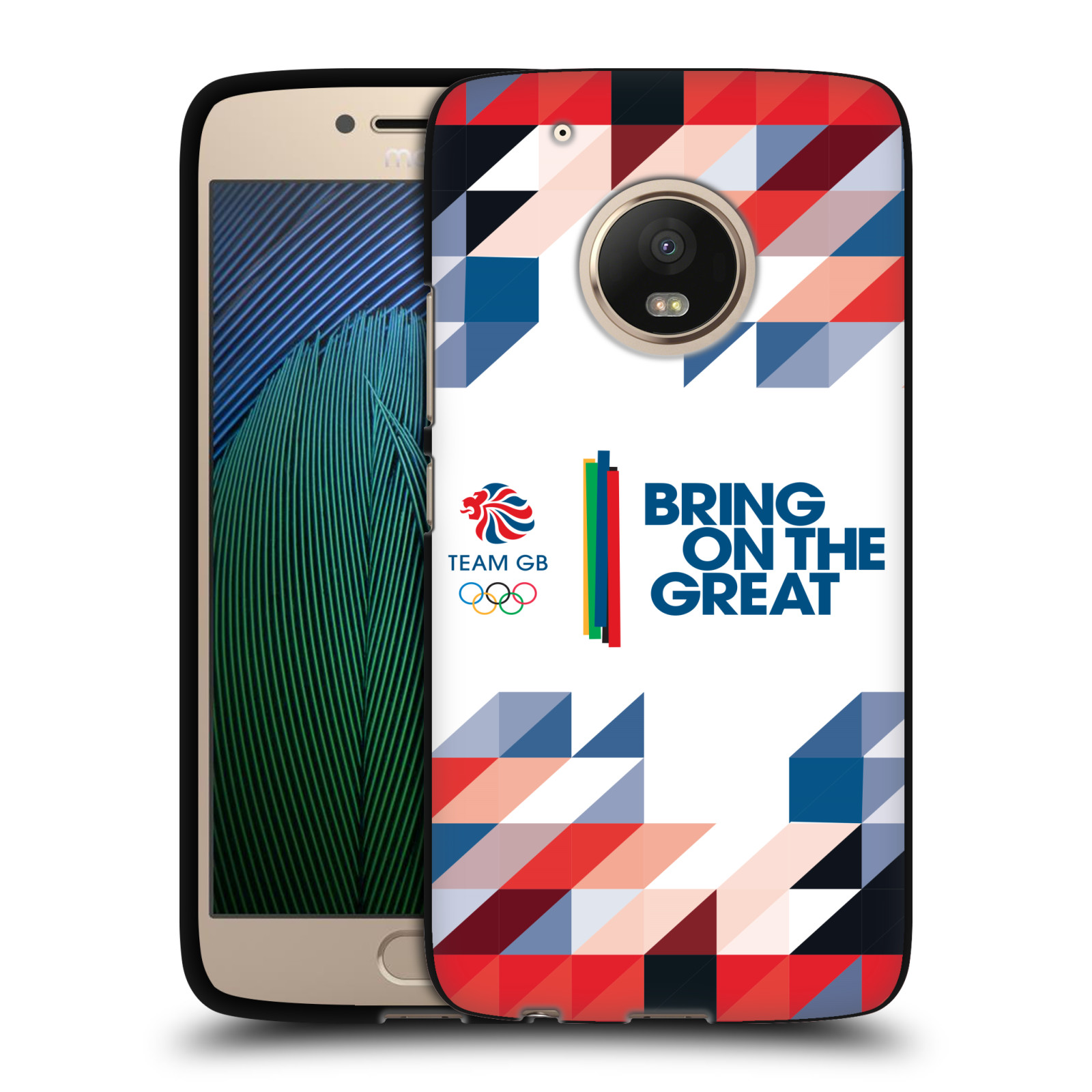 team gb british olympic bring on the great black gel case for