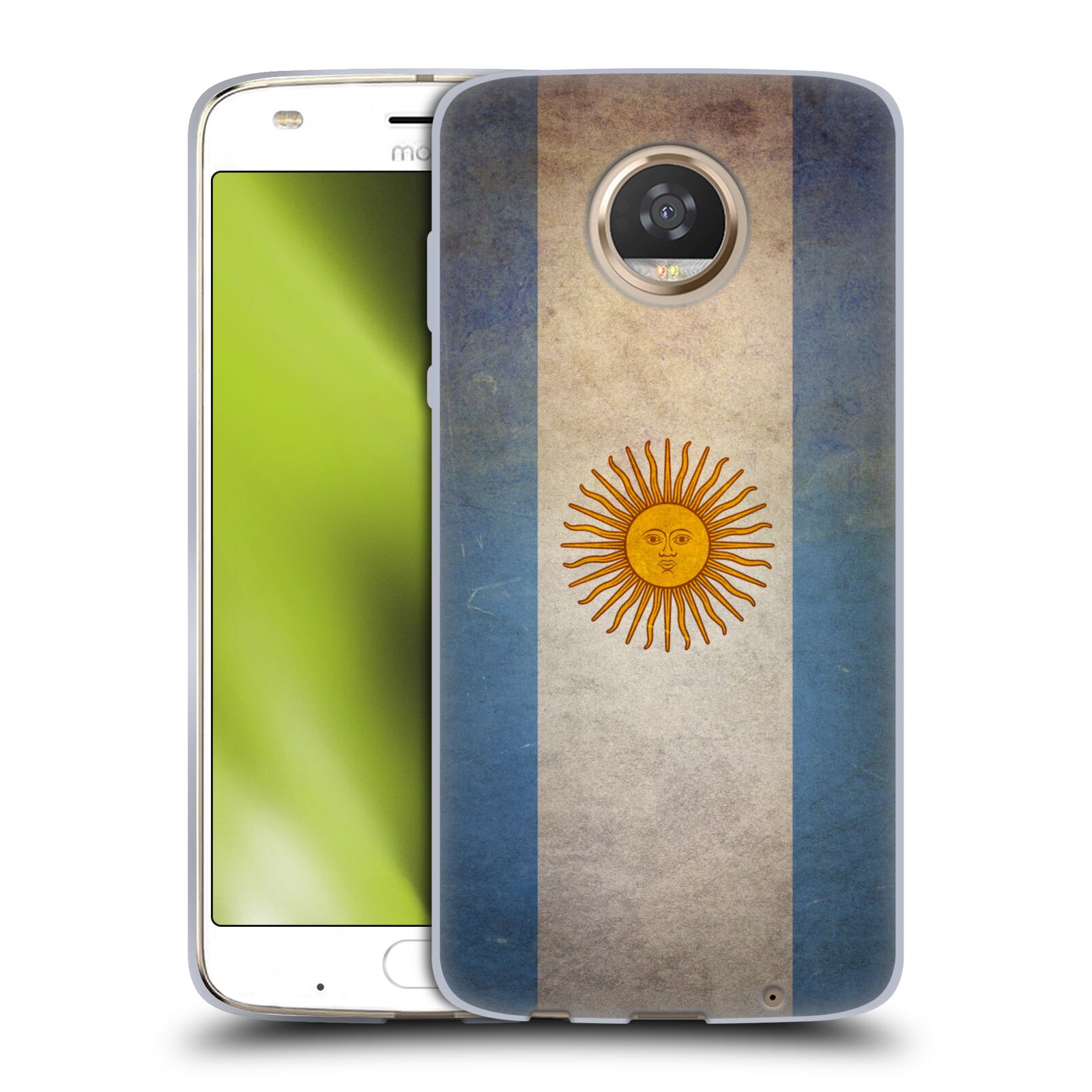 HEAD CASE DESIGNS GRUNGE COUNTRY FLAGS 1 SOFT GEL CASE FOR MOTOROLA PHONES - Picture 8 of 18