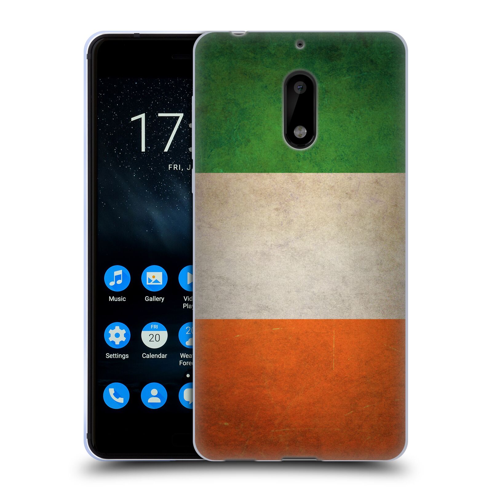 FUNDA HEAD CASE DESIGNS CON BANDERAS GRUNGE PAÍS 1 ESTUCHE DE GEL SUAVE PARA TELÉFONOS NOKIA 1 - Imagen 8 de 10