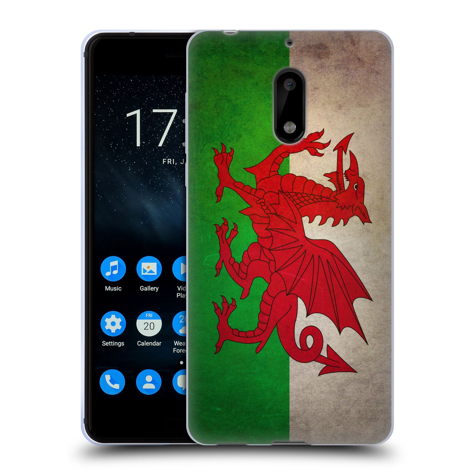 FUNDA HEAD CASE DESIGNS CON BANDERAS GRUNGE PAÍS 1 ESTUCHE DE GEL SUAVE PARA TELÉFONOS NOKIA 1 - Imagen 10 de 10