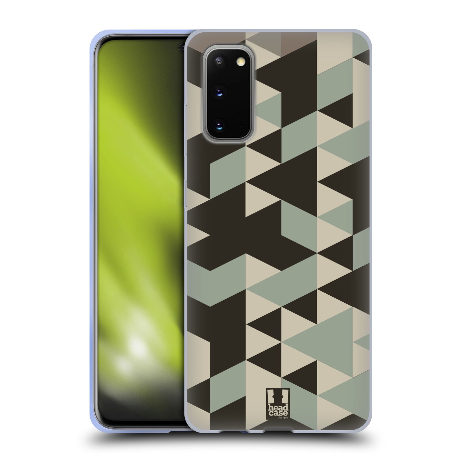 HEAD CASE DESIGNS GEOMETRIC CAMO SOFT GEL CASE FOR SAMSUNG PHONES 1 - Picture 9 of 12