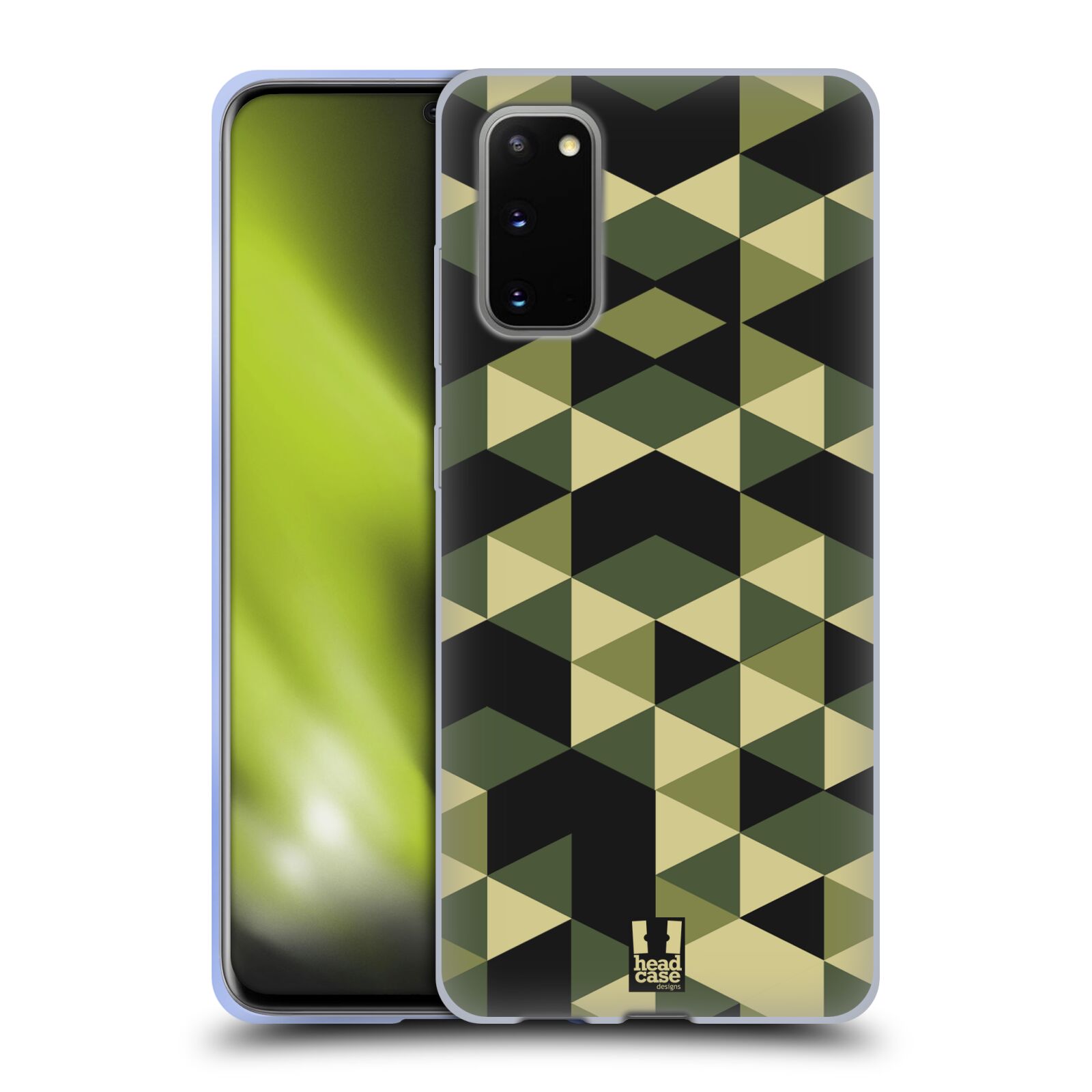 HEAD CASE DESIGNS GEOMETRIC CAMO SOFT GEL CASE FOR SAMSUNG PHONES 1 - Picture 10 of 12