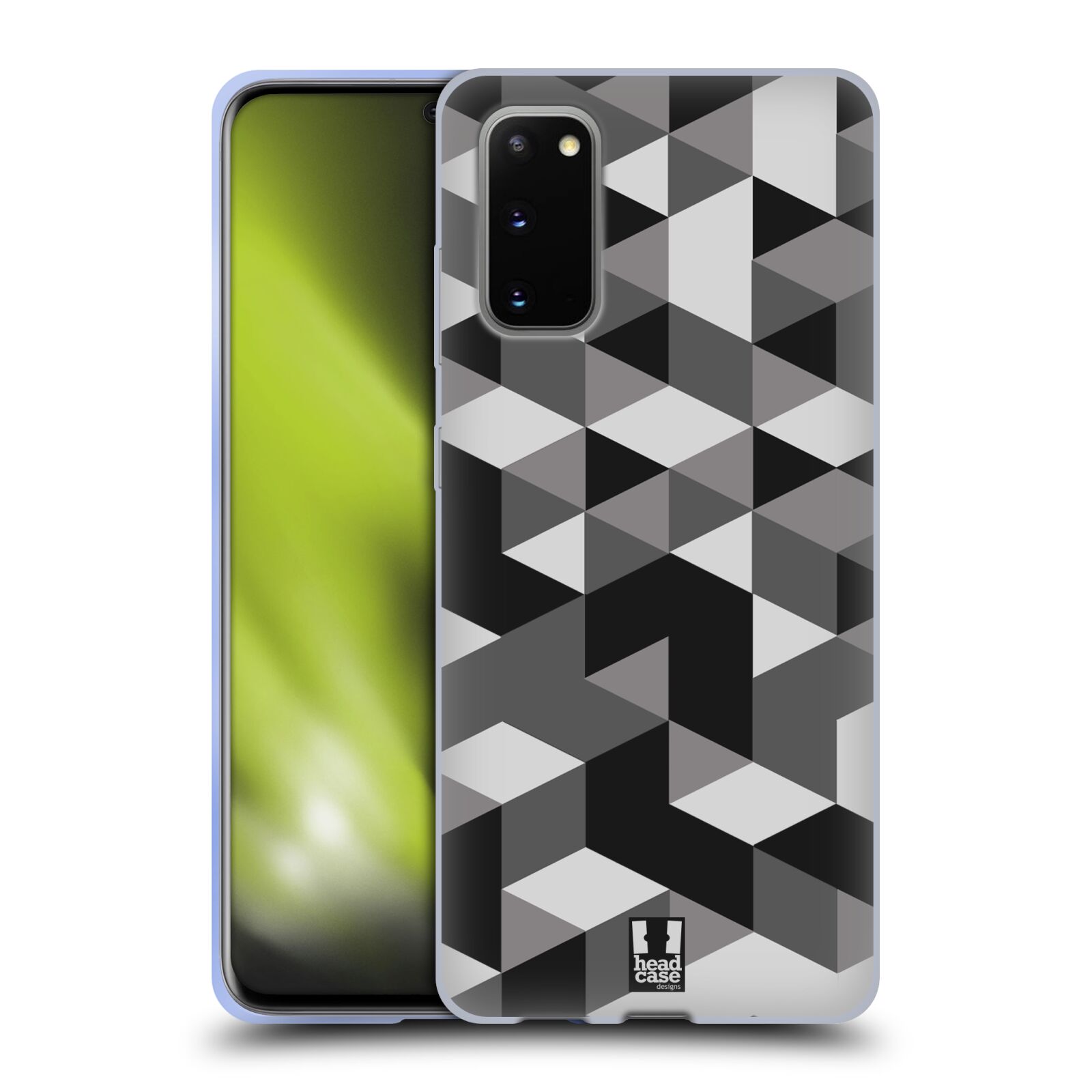 HEAD CASE DESIGNS GEOMETRIC CAMO SOFT GEL CASE FOR SAMSUNG PHONES 1 - Picture 11 of 12