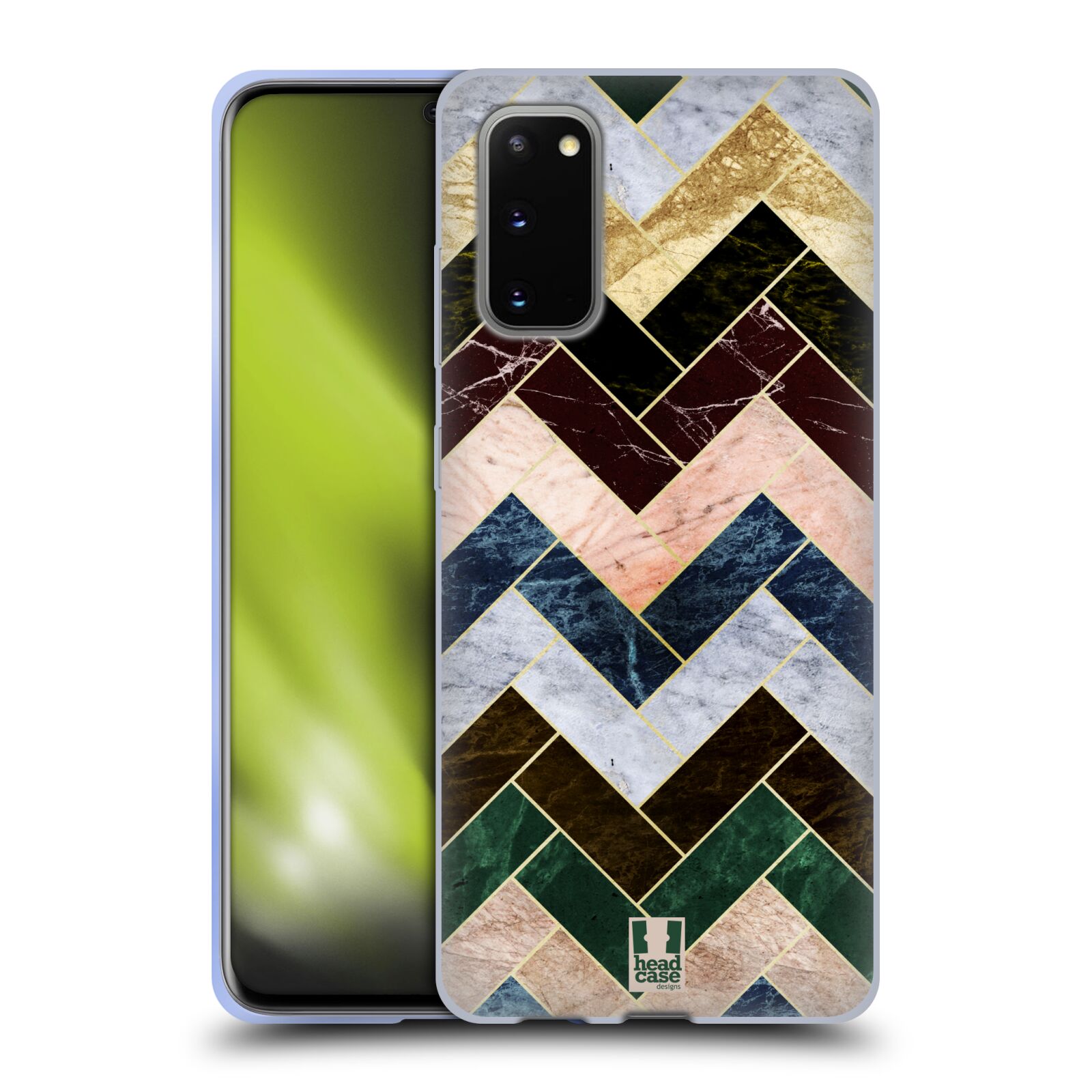 HEAD CASE DESIGNS GEOMETRIC MARBLE SOFT GEL CASE FOR SAMSUNG PHONES 1 - Picture 14 of 14