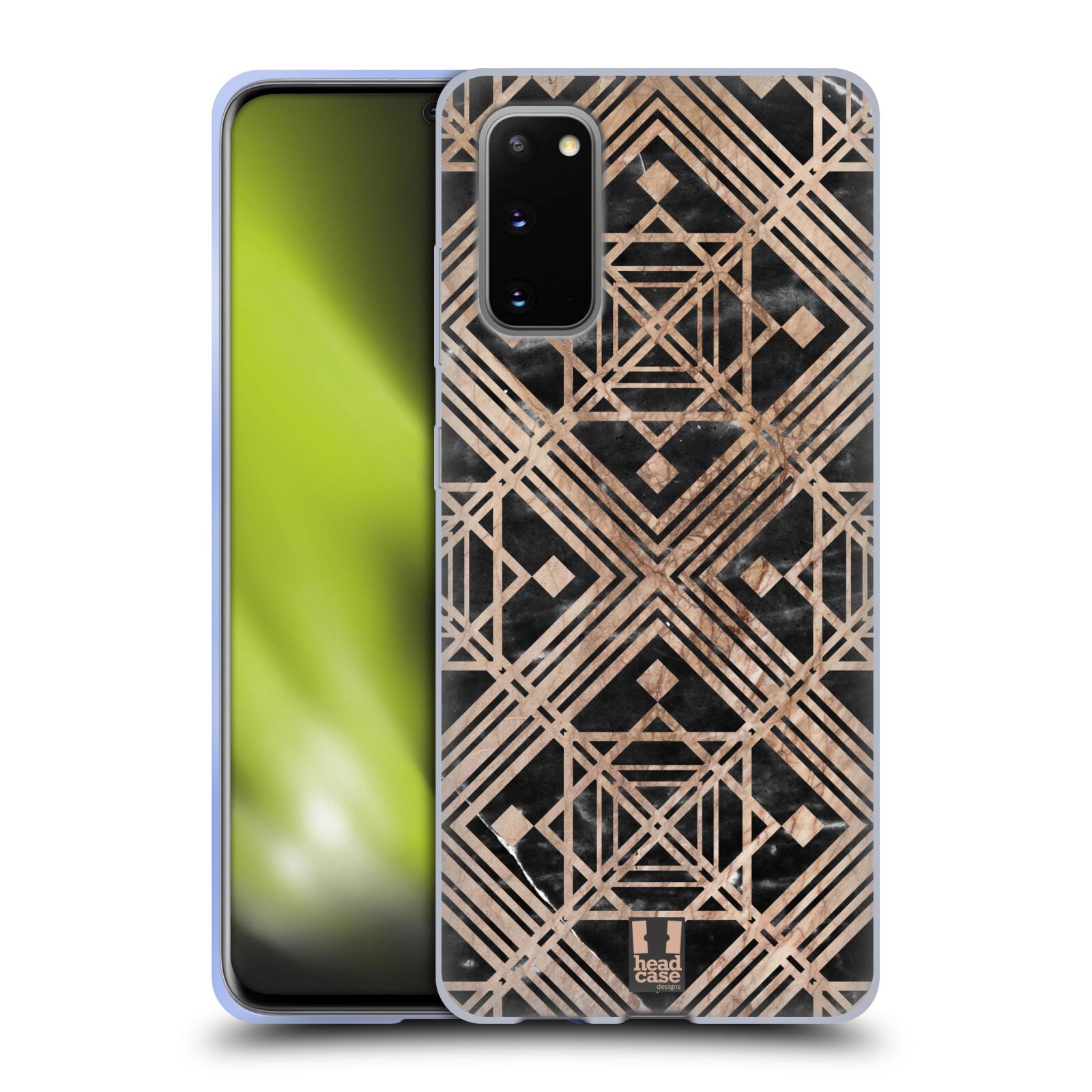 HEAD CASE DESIGNS GEOMETRIC MARBLE SOFT GEL CASE FOR SAMSUNG PHONES 1 - Picture 9 of 14