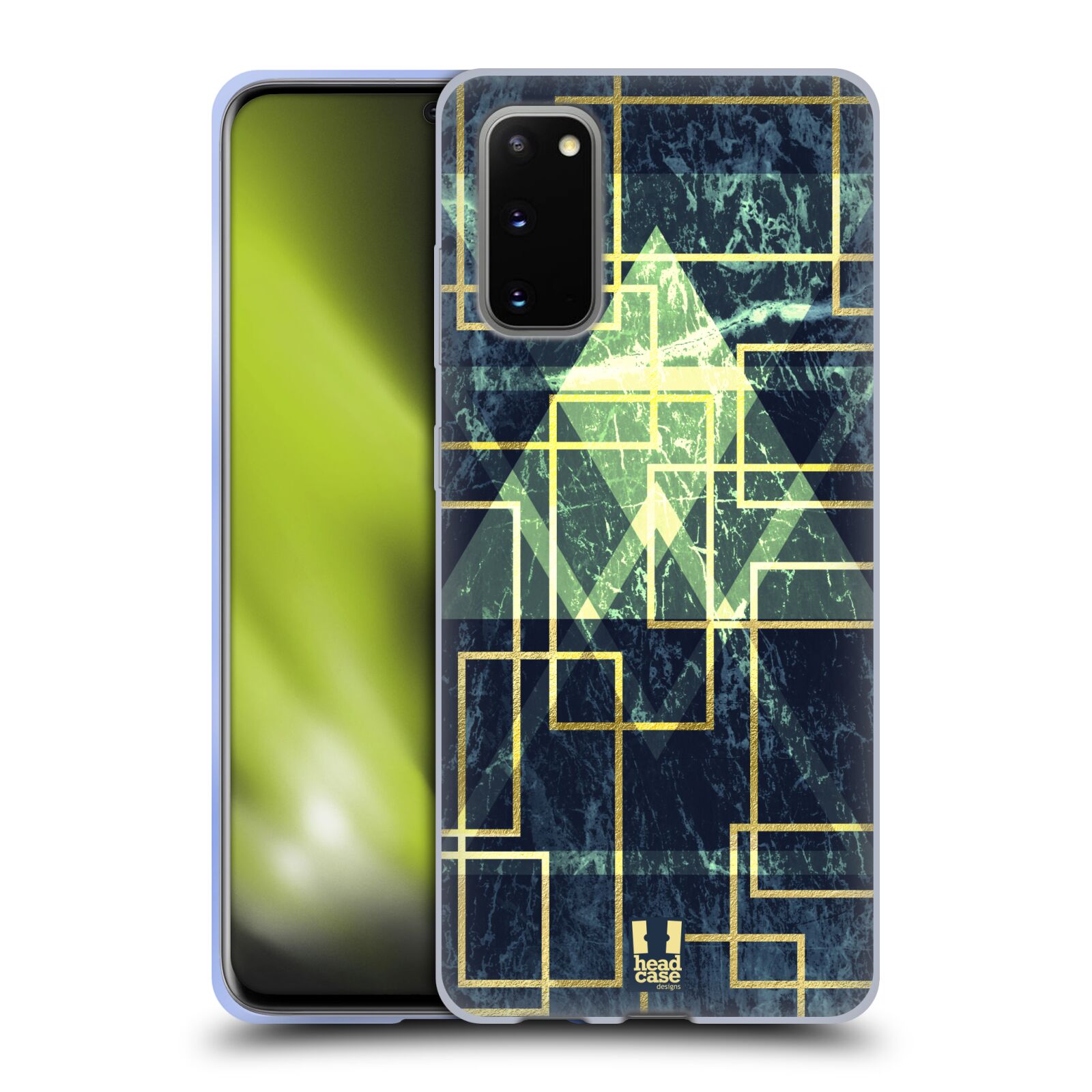 HEAD CASE DESIGNS GEOMETRIC MARBLE SOFT GEL CASE FOR SAMSUNG PHONES 1 - Picture 10 of 14