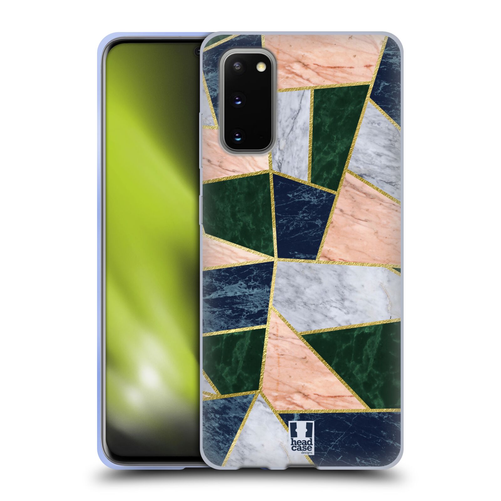 HEAD CASE DESIGNS GEOMETRIC MARBLE SOFT GEL CASE FOR SAMSUNG PHONES 1 - Picture 12 of 14