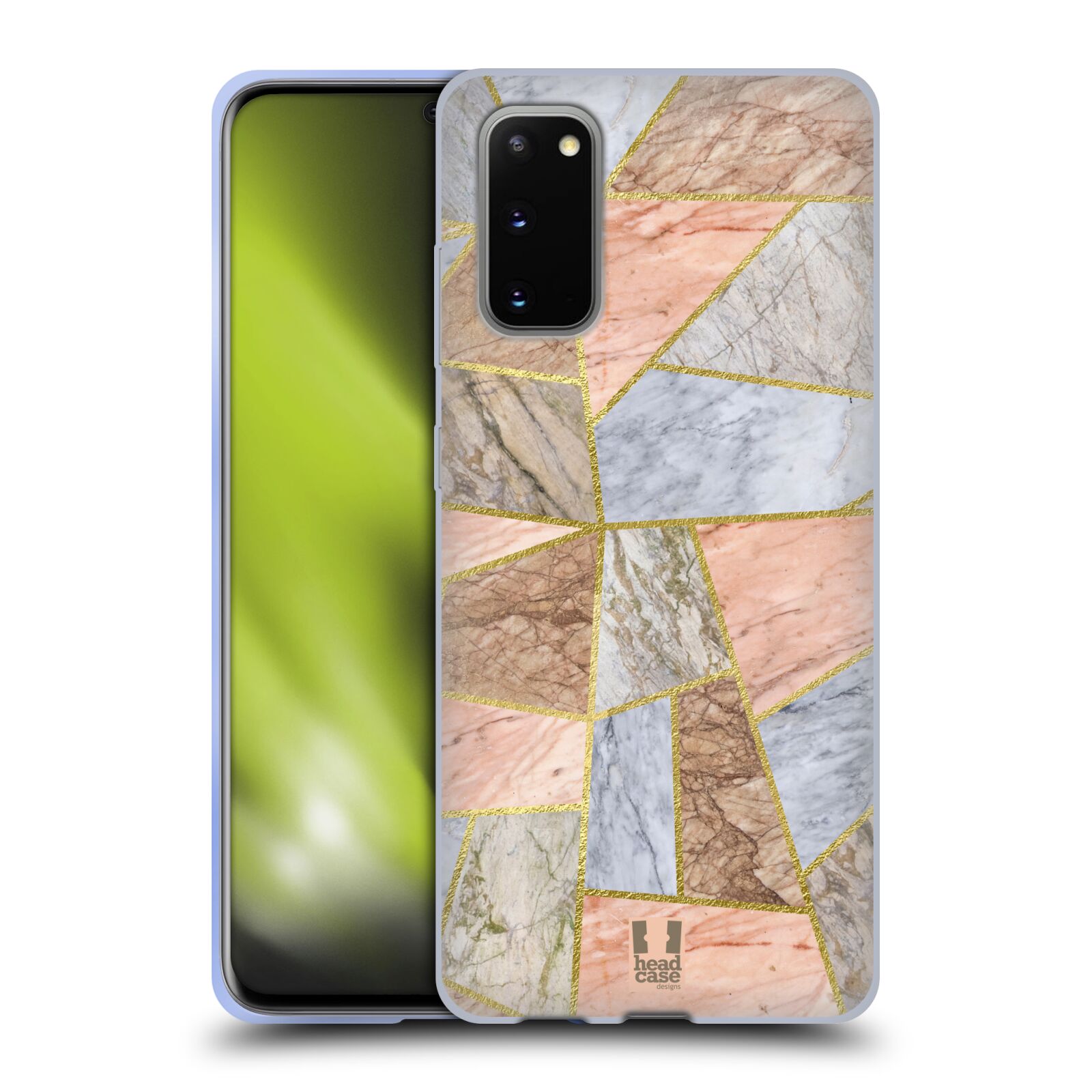 HEAD CASE DESIGNS GEOMETRIC MARBLE SOFT GEL CASE FOR SAMSUNG PHONES 1 - Picture 13 of 14