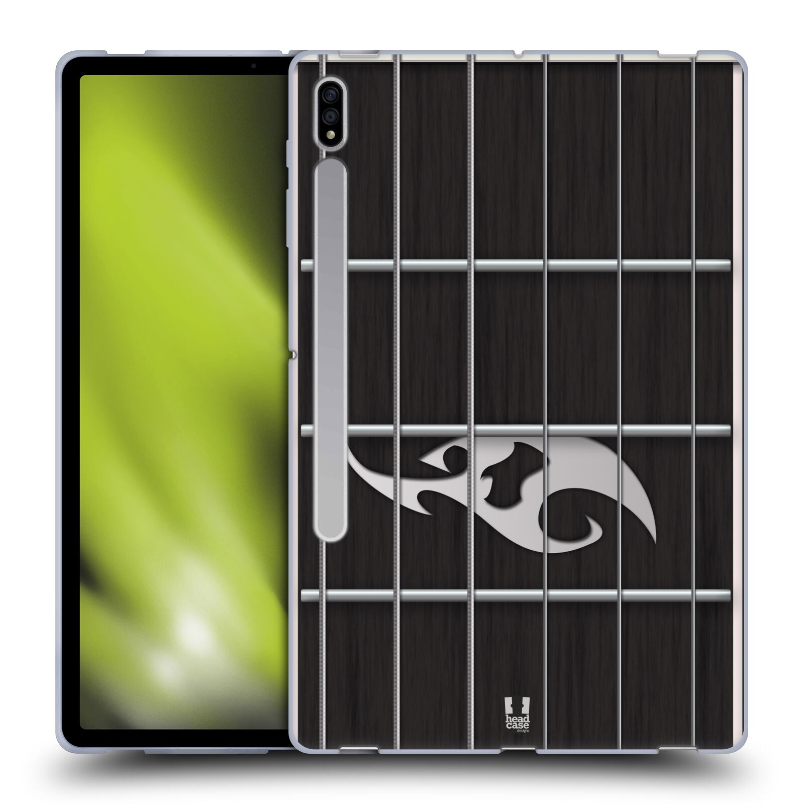 FUNDA HEAD CASE DESIGNS CON DIAPASONES GUITARRA GEL SUAVE PARA TABLETAS SAMSUNG 1 - Imagen 8 de 12