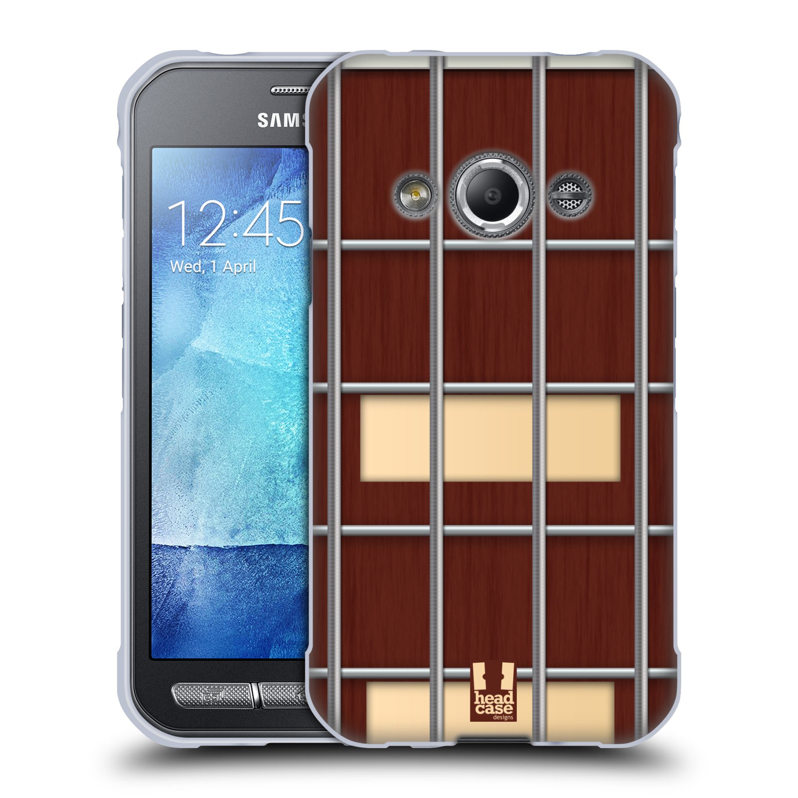 FUNDA HEAD CASE DESIGNS CON DIAPASONES GUITARRA GEL SUAVE PARA TELÉFONOS SAMSUNG 4 - Imagen 9 de 12