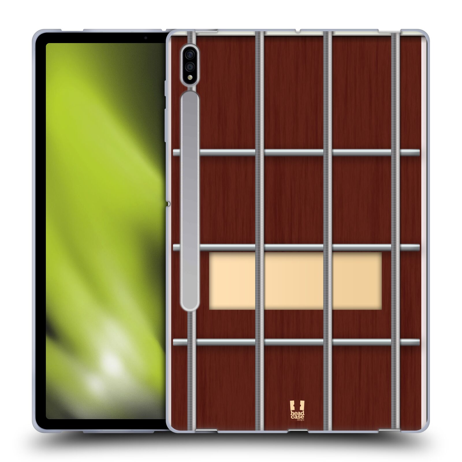 FUNDA HEAD CASE DESIGNS CON DIAPASONES GUITARRA GEL SUAVE PARA TABLETAS SAMSUNG 1 - Imagen 9 de 12